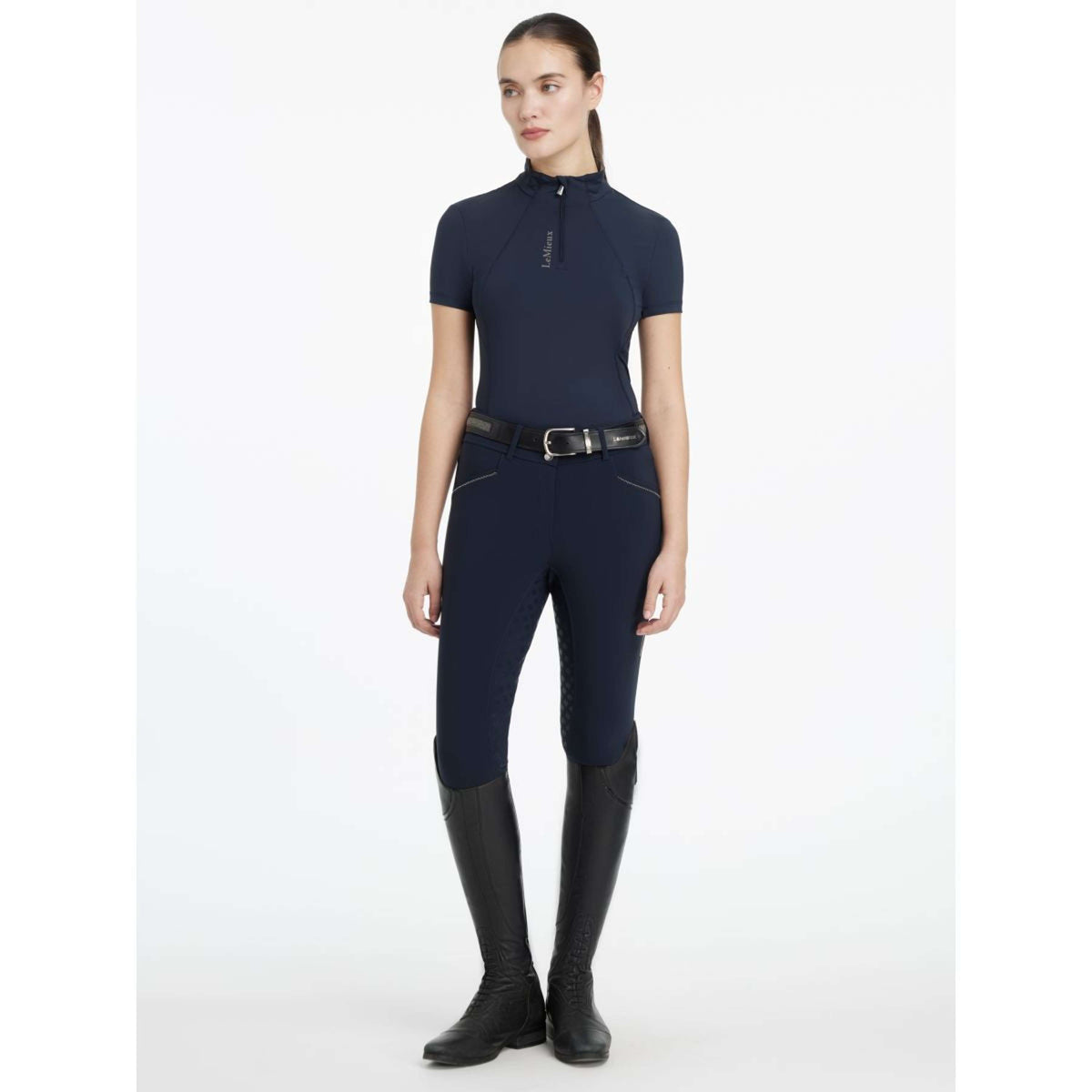 LeMieux Baselayer Classique Manches Courtes Marin