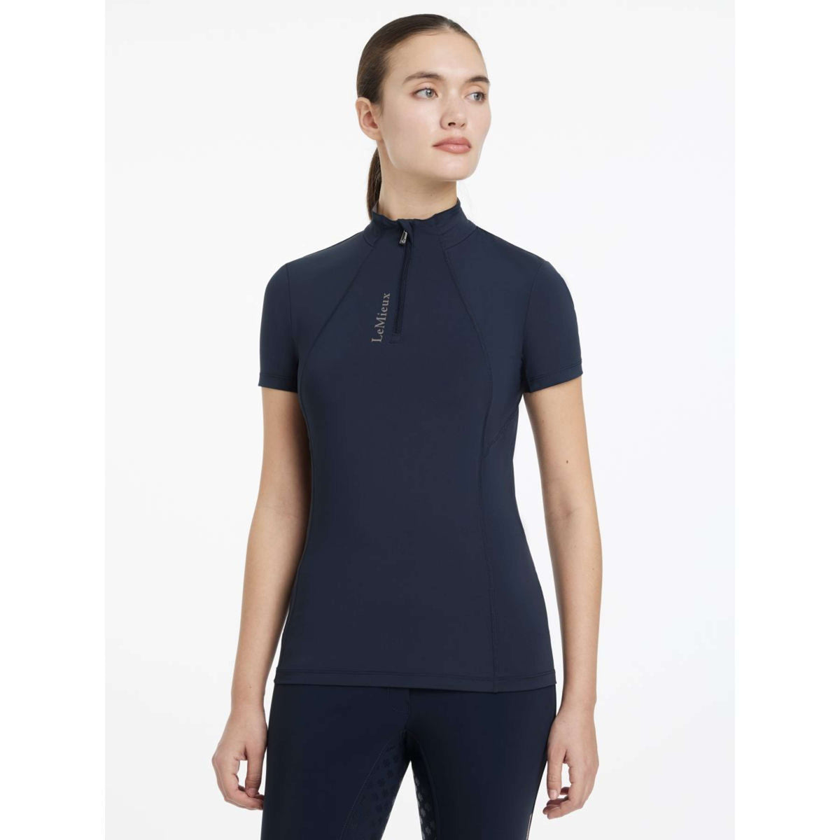 LeMieux Baselayer Classique Manches Courtes Marin