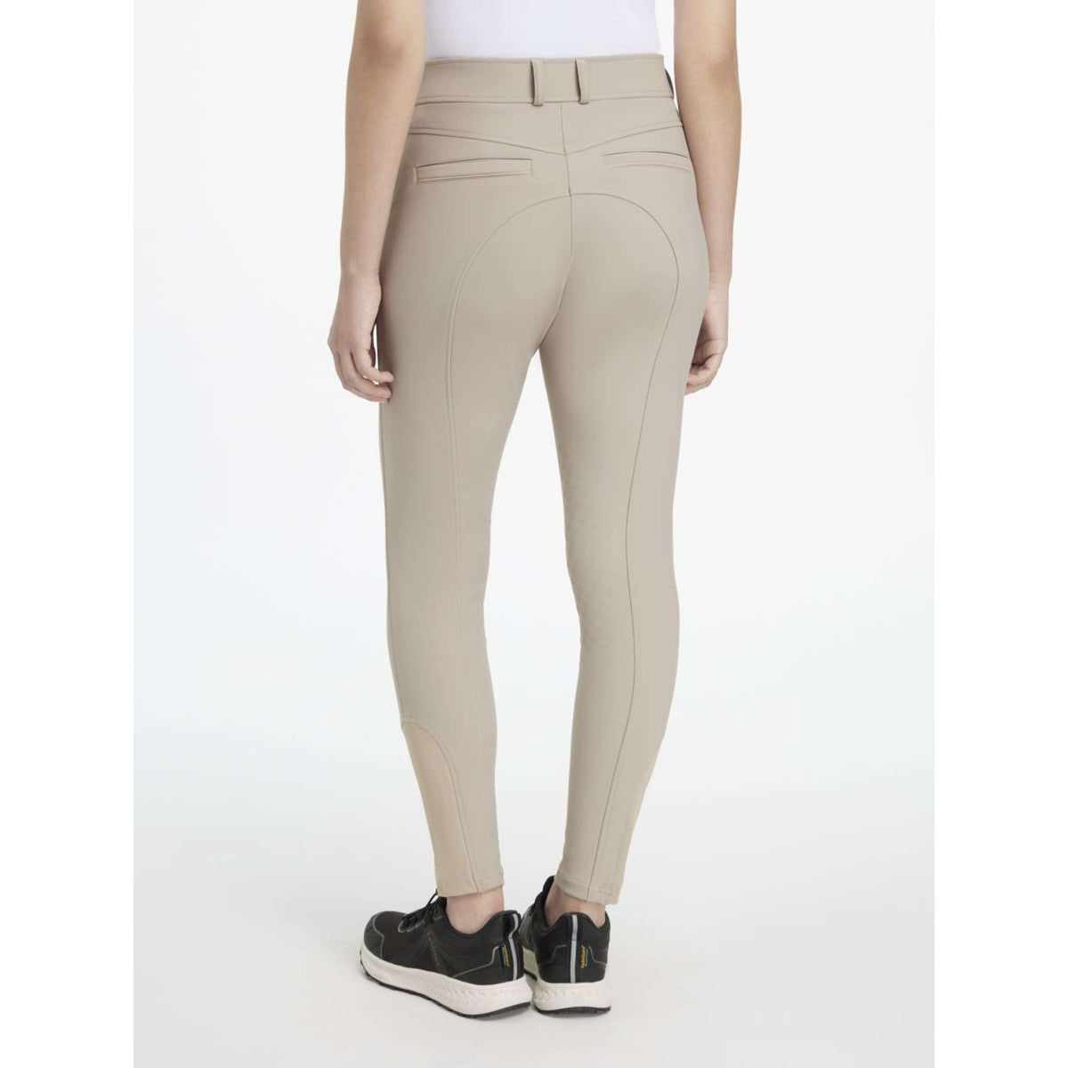 LeMieux Pantalon d'Équitation Isabelle Full Grip Almond