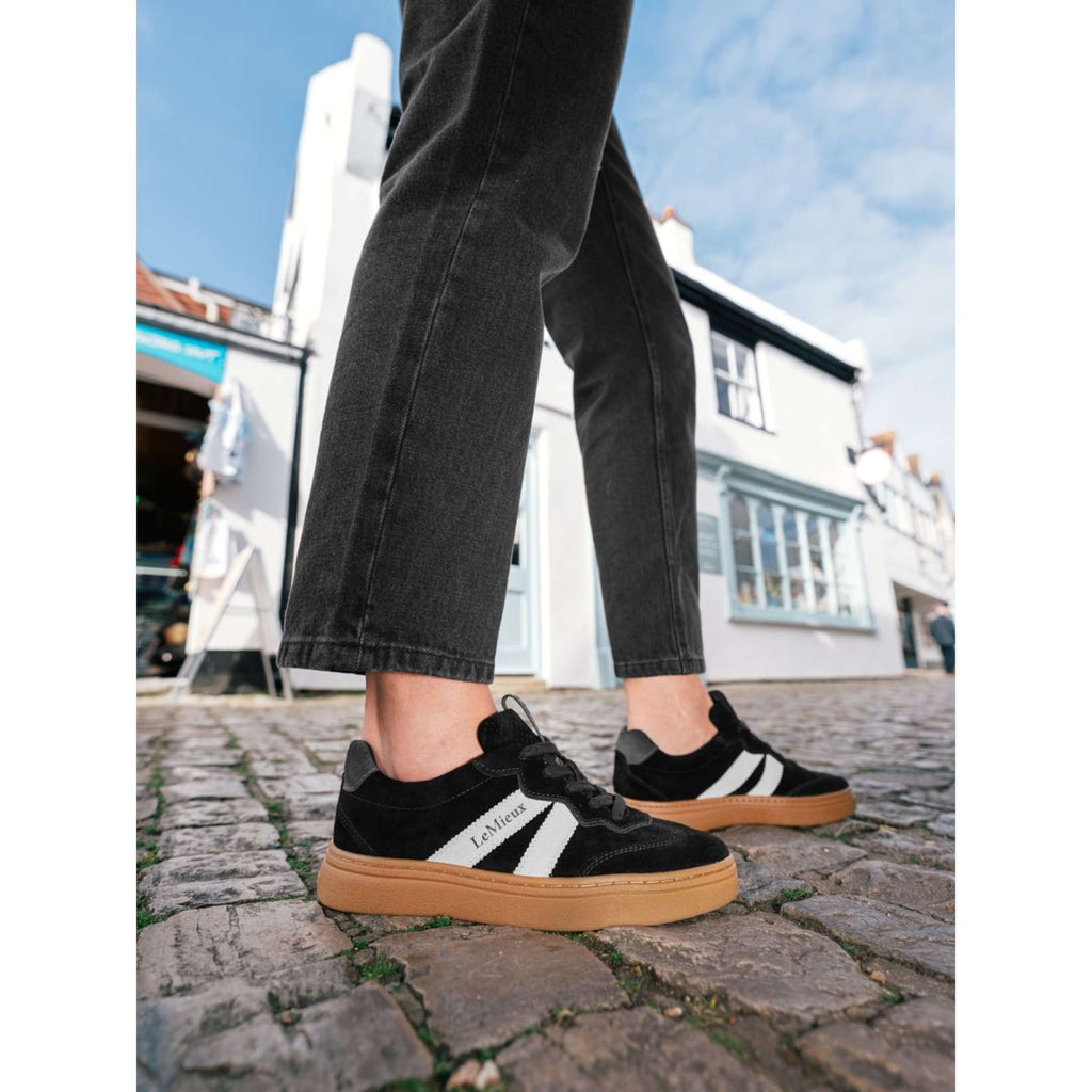 LeMieux Basket Stockbridge Suede Lifestyle Noir
