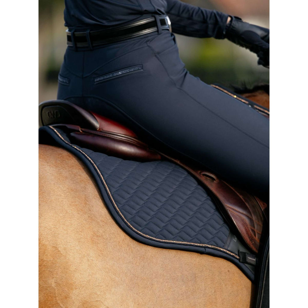 LeMieux Tapis de Selle Brilliance Close Contact Square de Saut Marin