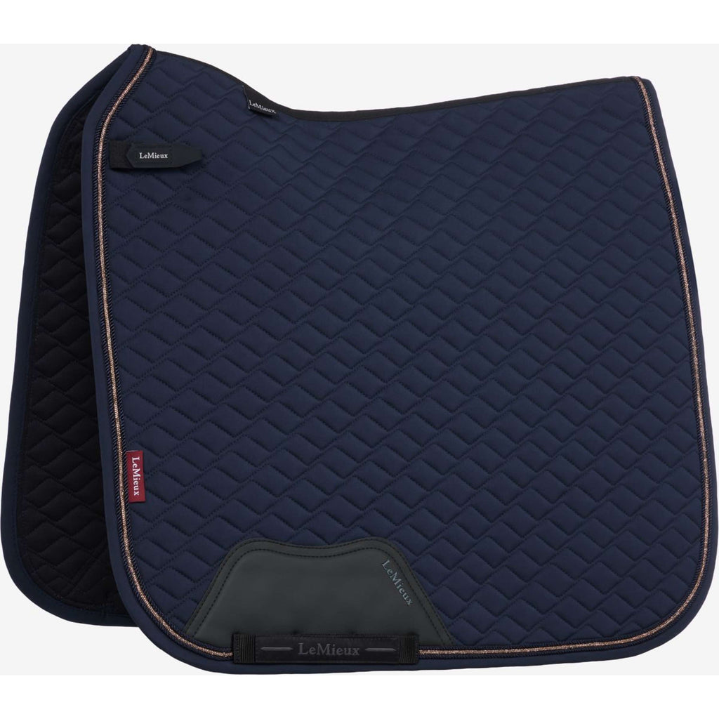 LeMieux Tapis de Selle Brilliance Dressage Marin