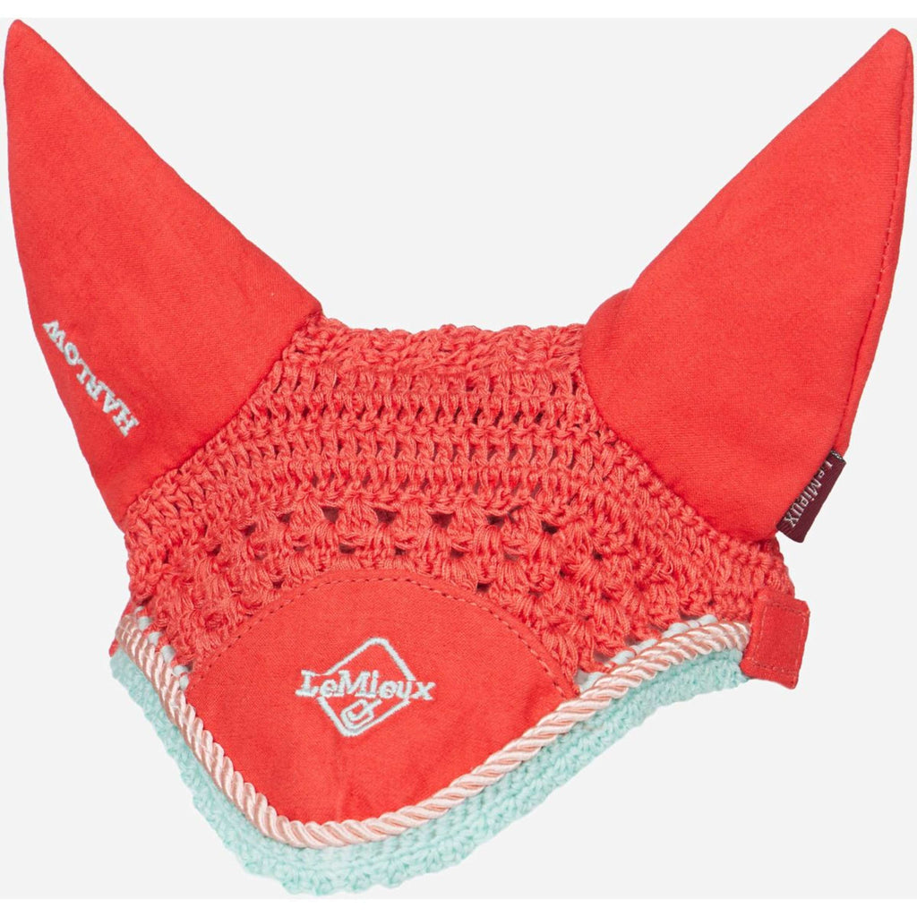 LeMieux Hobby Horse Bonnet Anti-Mouches Coral Crush