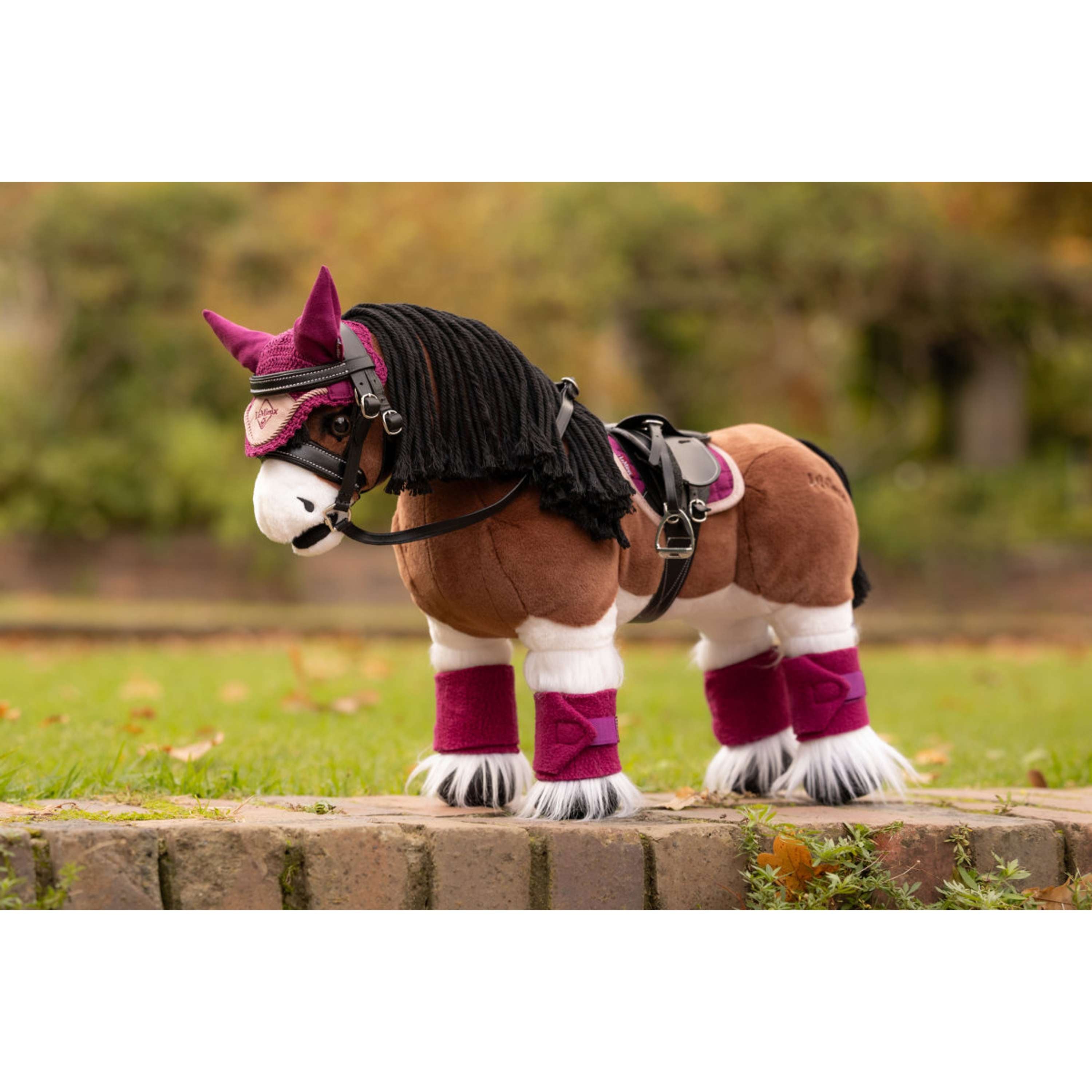 LeMieux Toy Pony Bonnet Anti-Mouches Blackberry
