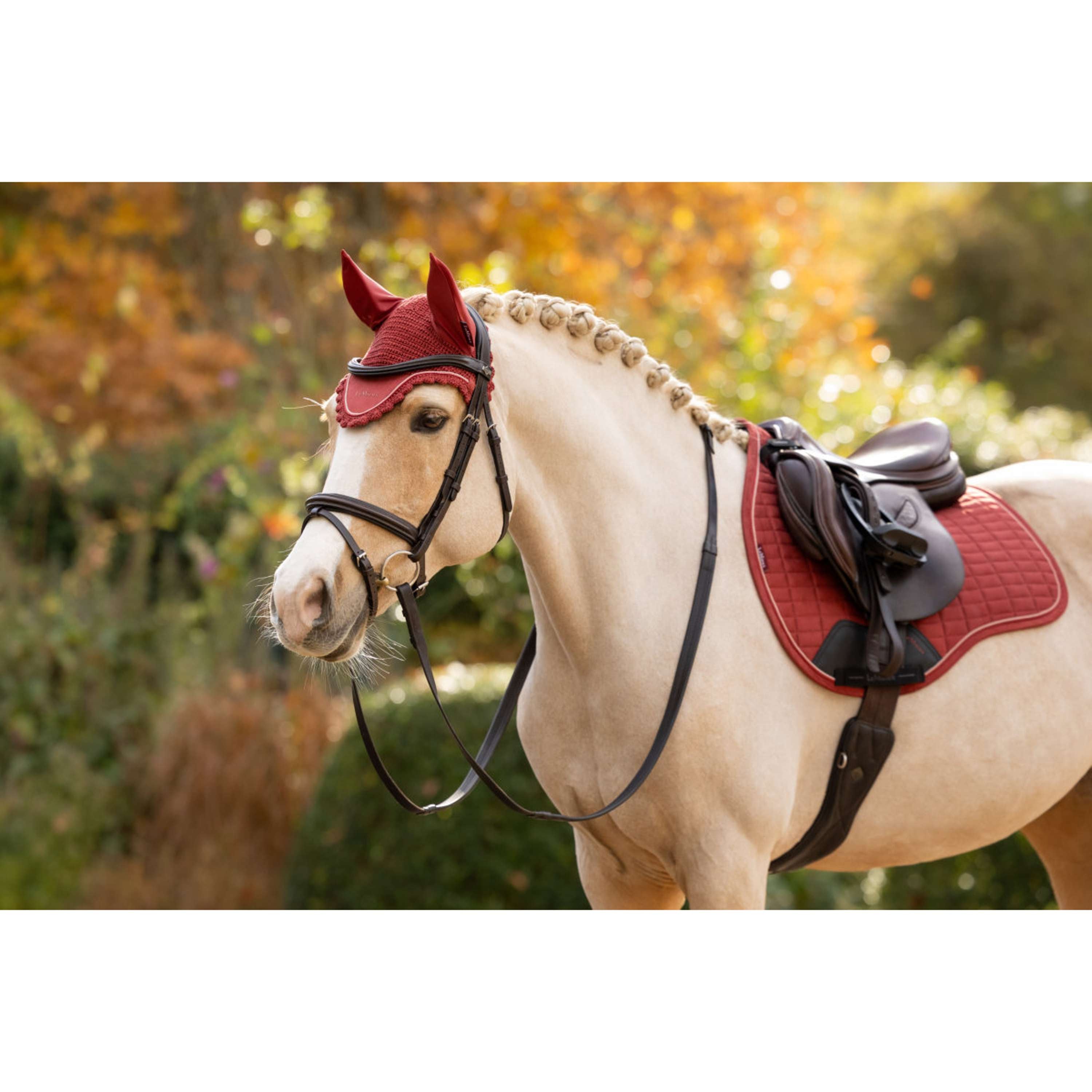 LeMieux Bonnet Anti-Mouches Classique Russet
