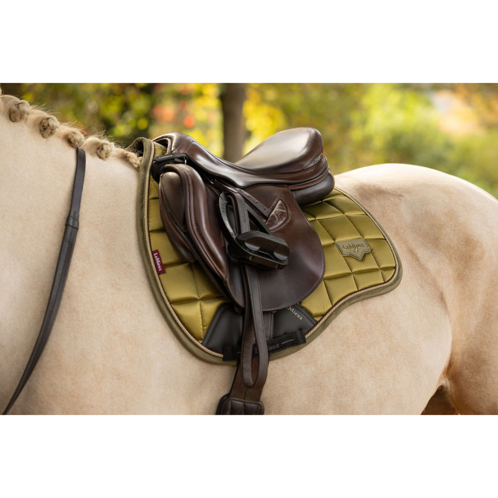 LeMieux Tapis de Selle Loire Classic Square Polyvalence Gooseberry