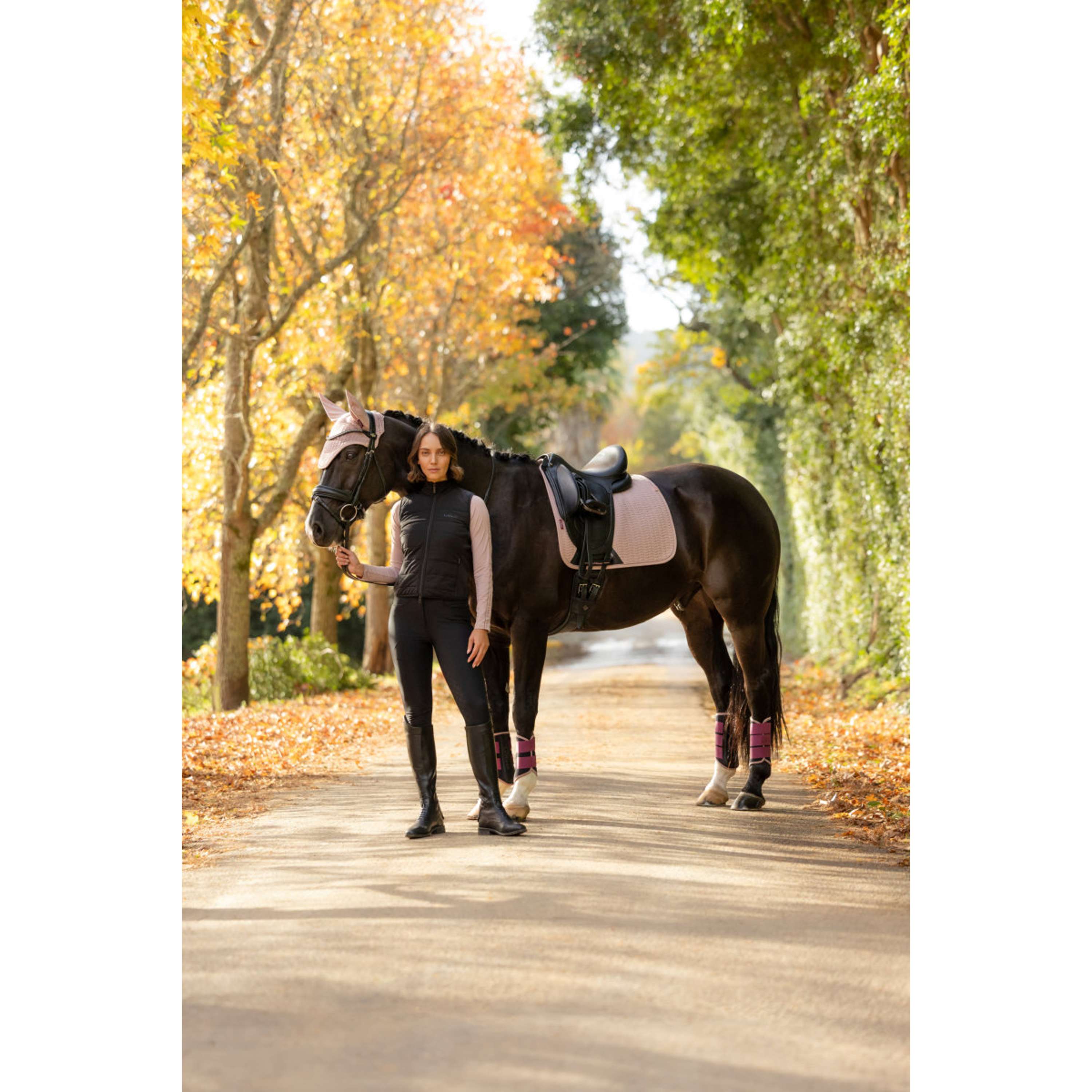 LeMieux Tapis de Selle Essence Dressage Wild Rose