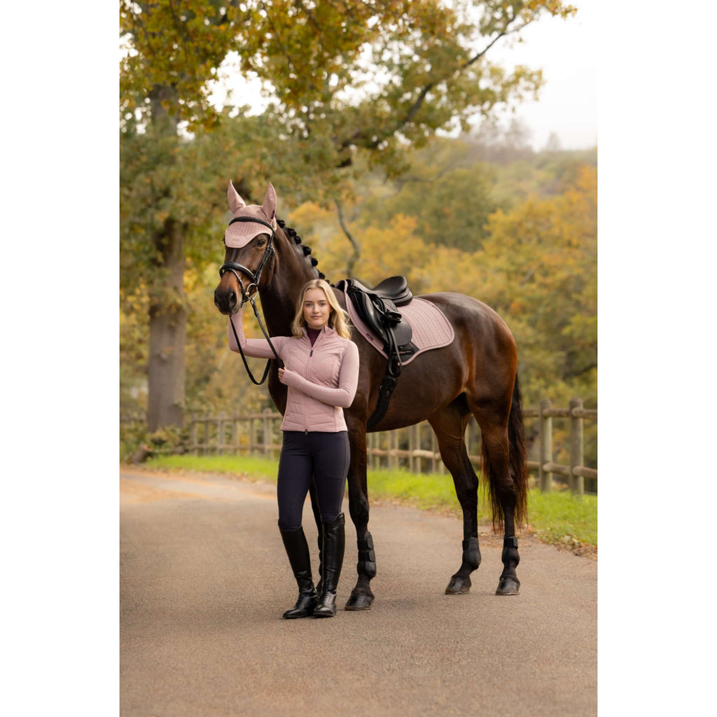 LeMieux Tapis de Selle Essence Close Contact Square de Saut Wild Rose