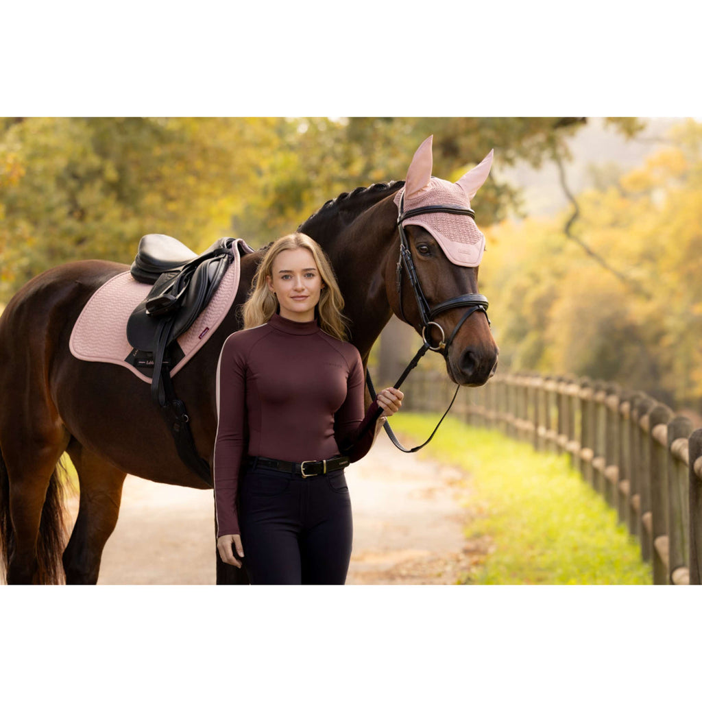 LeMieux Tapis de Selle Essence Close Contact Square de Saut Wild Rose