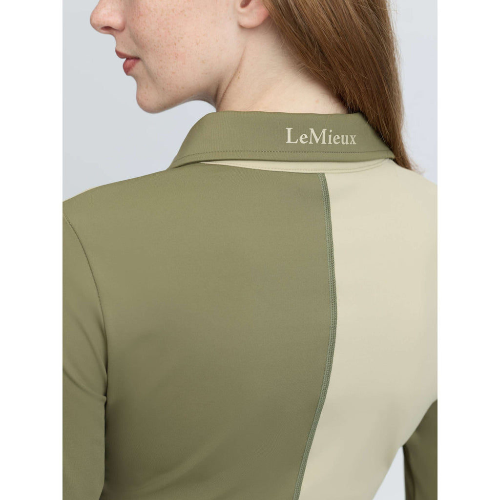 LeMieux Baselayer Harlequin Rugby Willow/Pear