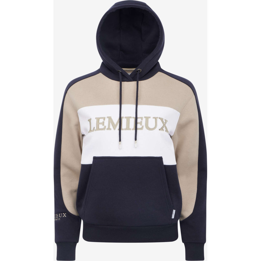 LeMieux Pull col Hoodie Kadie Colour Block Marine
