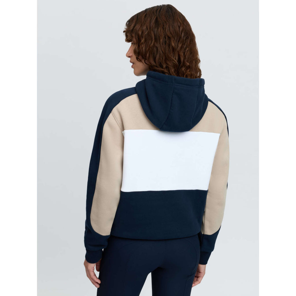 LeMieux Pull col Hoodie Kadie Colour Block Marine