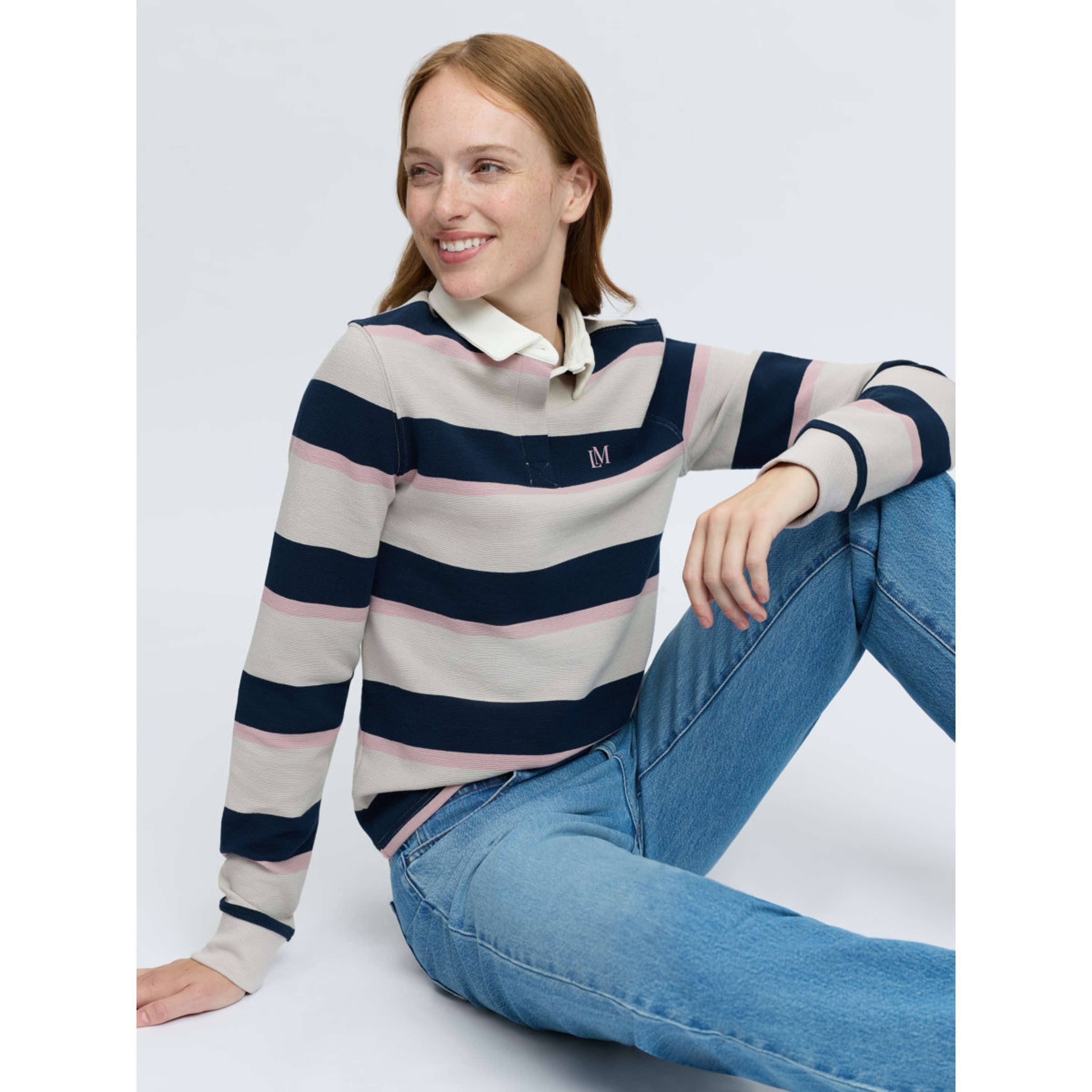 LeMieux Shirt Sloane Stripe Rugby Pierre