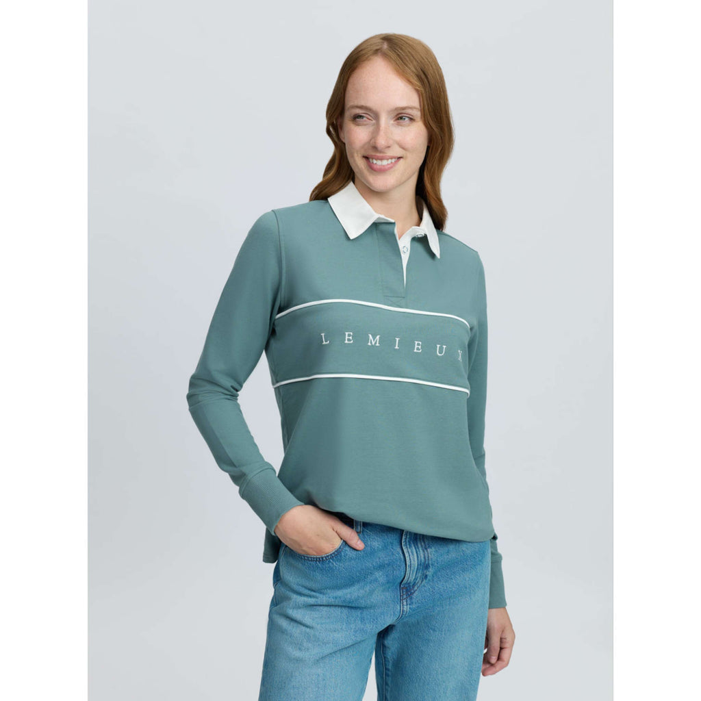 LeMieux Shirt Rochelle Rugby Aloe
