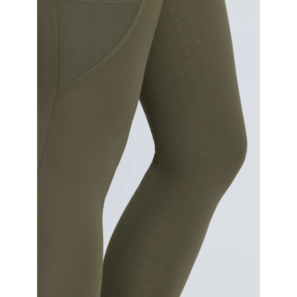 LeMieux Legging d'Équitation Naomi Full Grip Willow Green