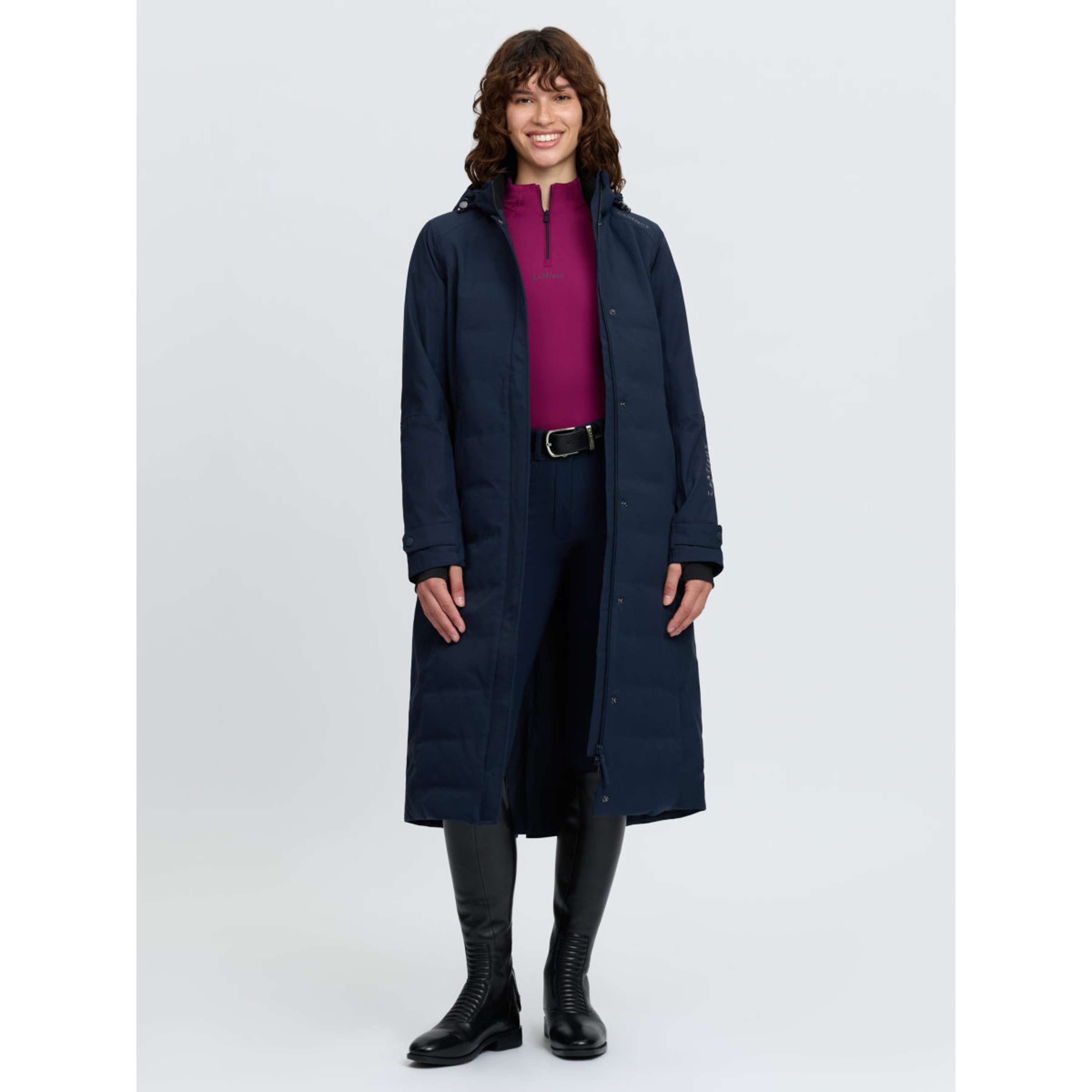 LeMieux Veste Longue Erin Waterproof Padded Marine