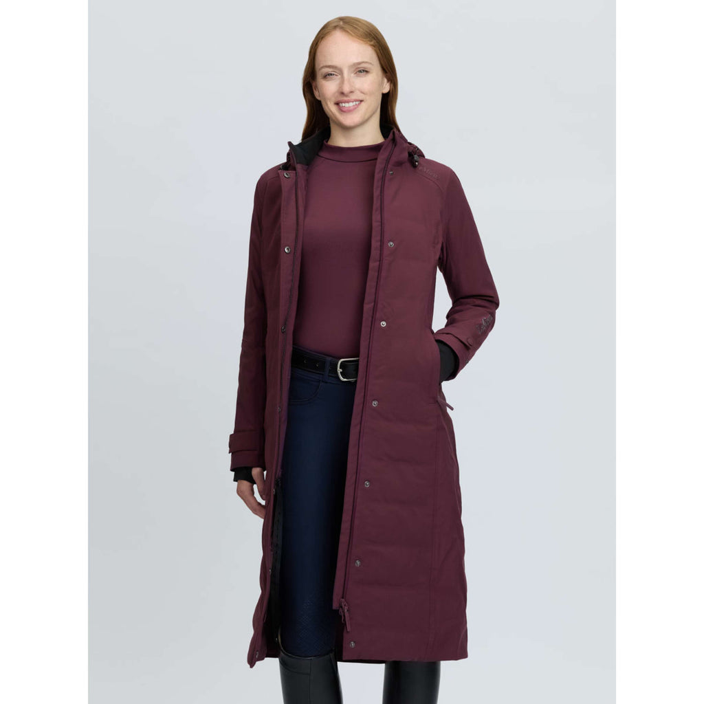 LeMieux Veste Longue Erin Waterproof Padded Bramble