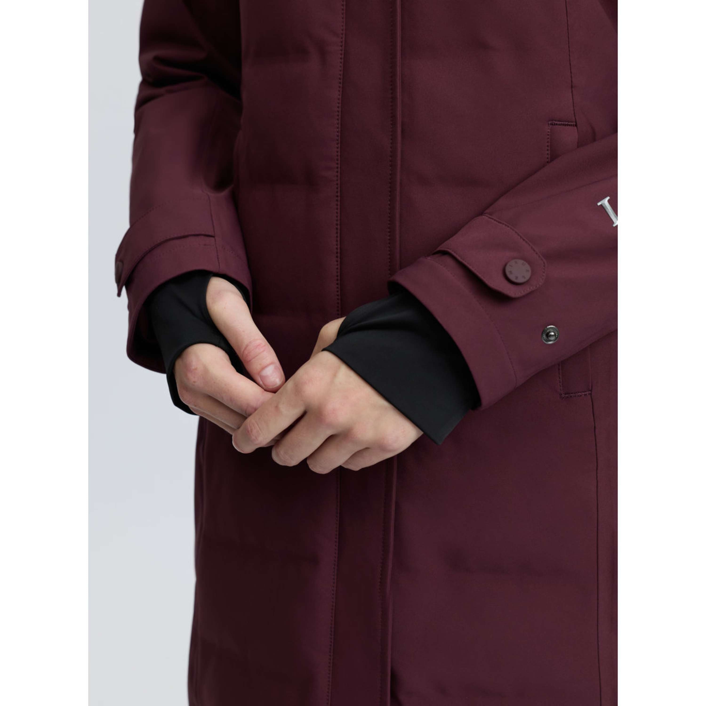 LeMieux Veste Longue Erin Waterproof Padded Bramble