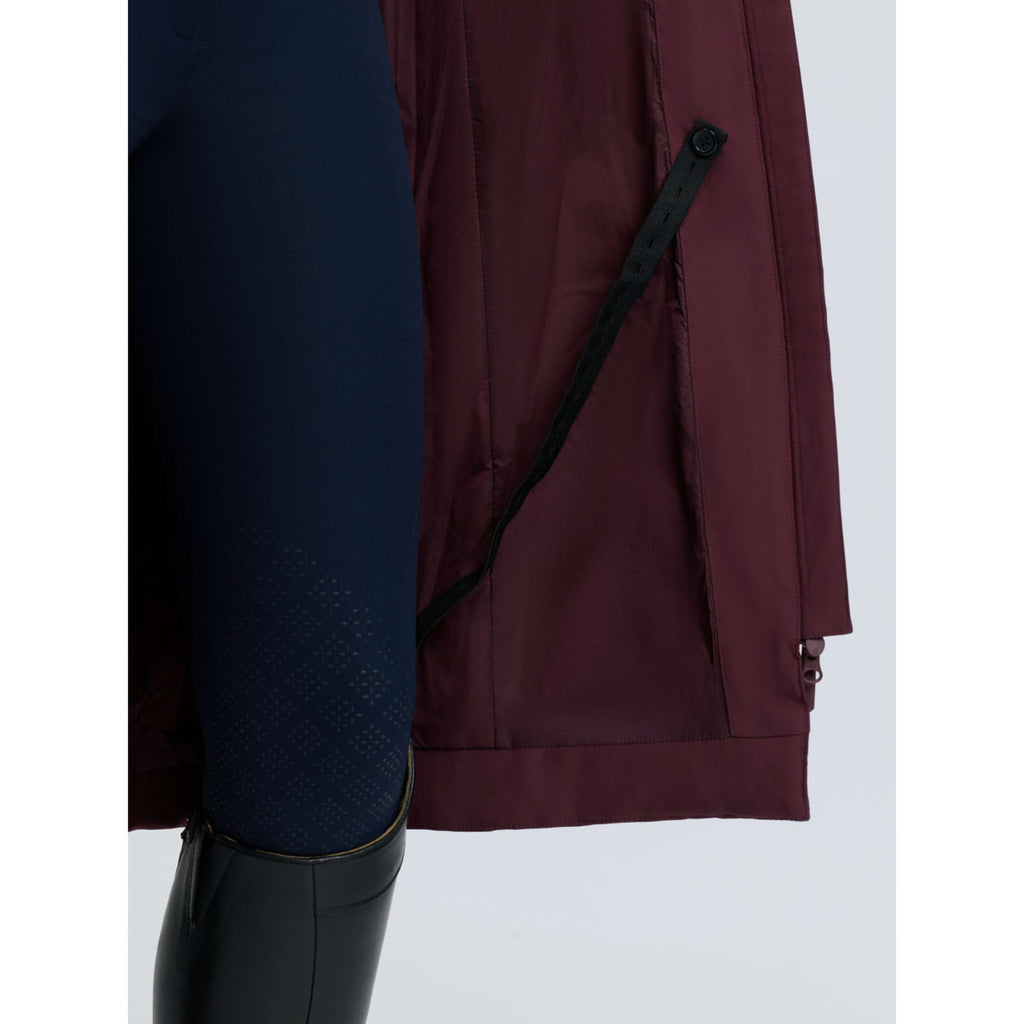 LeMieux Veste Longue Erin Waterproof Padded Bramble