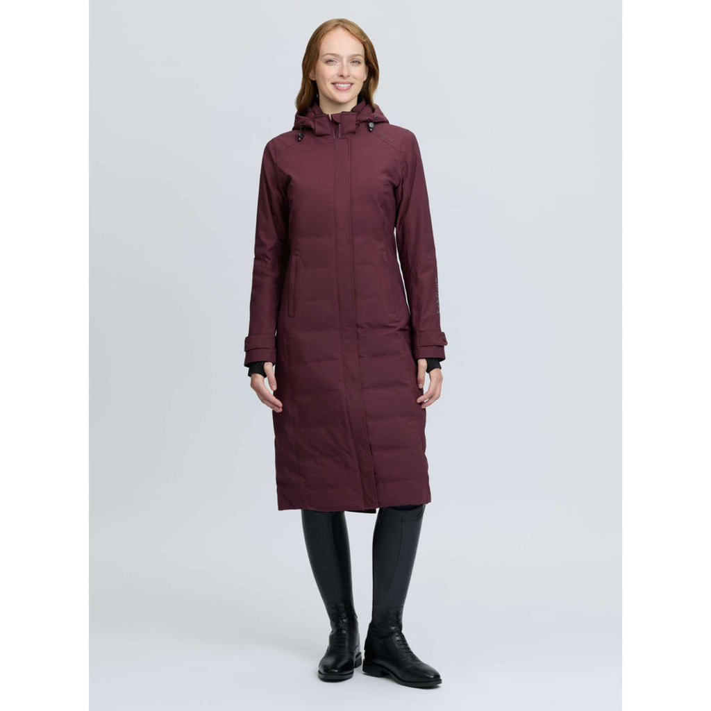 LeMieux Veste Longue Erin Waterproof Padded Bramble