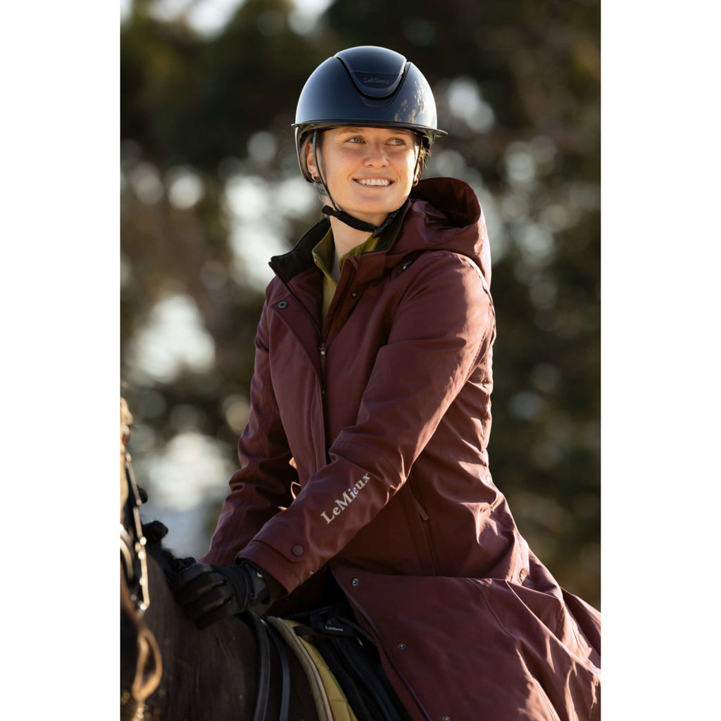 LeMieux Veste Longue Erin Waterproof Padded Bramble