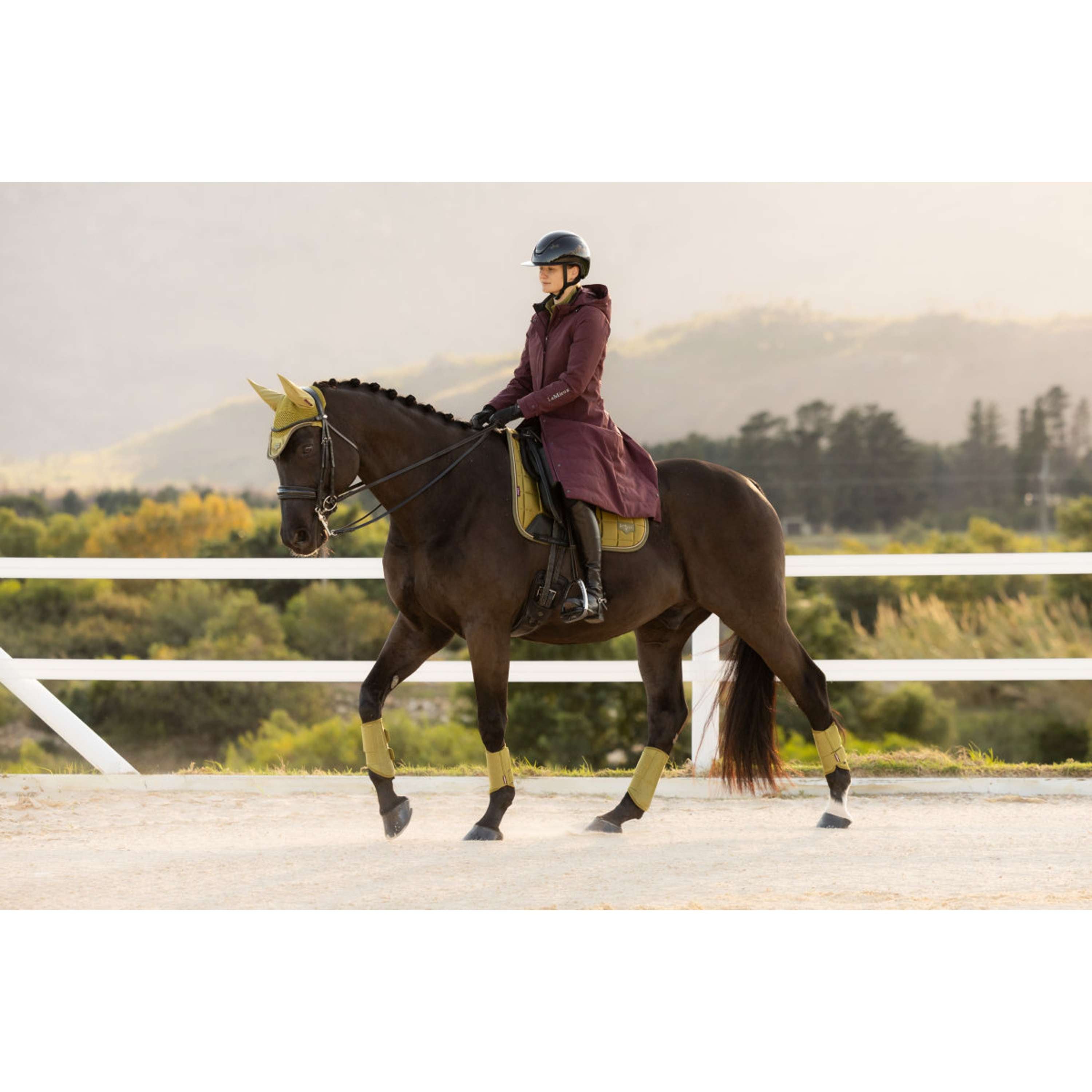LeMieux Veste Longue Erin Waterproof Padded Bramble