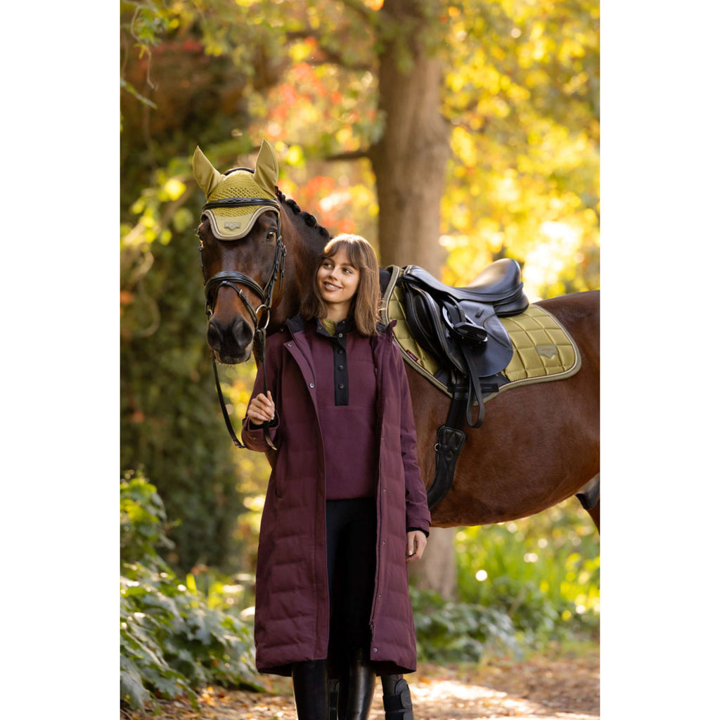 LeMieux Veste Longue Erin Waterproof Padded Bramble