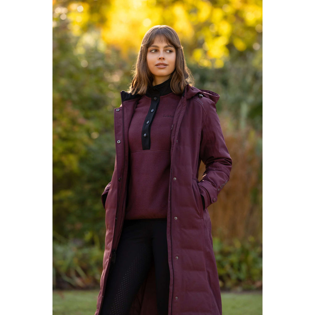 LeMieux Veste Longue Erin Waterproof Padded Bramble