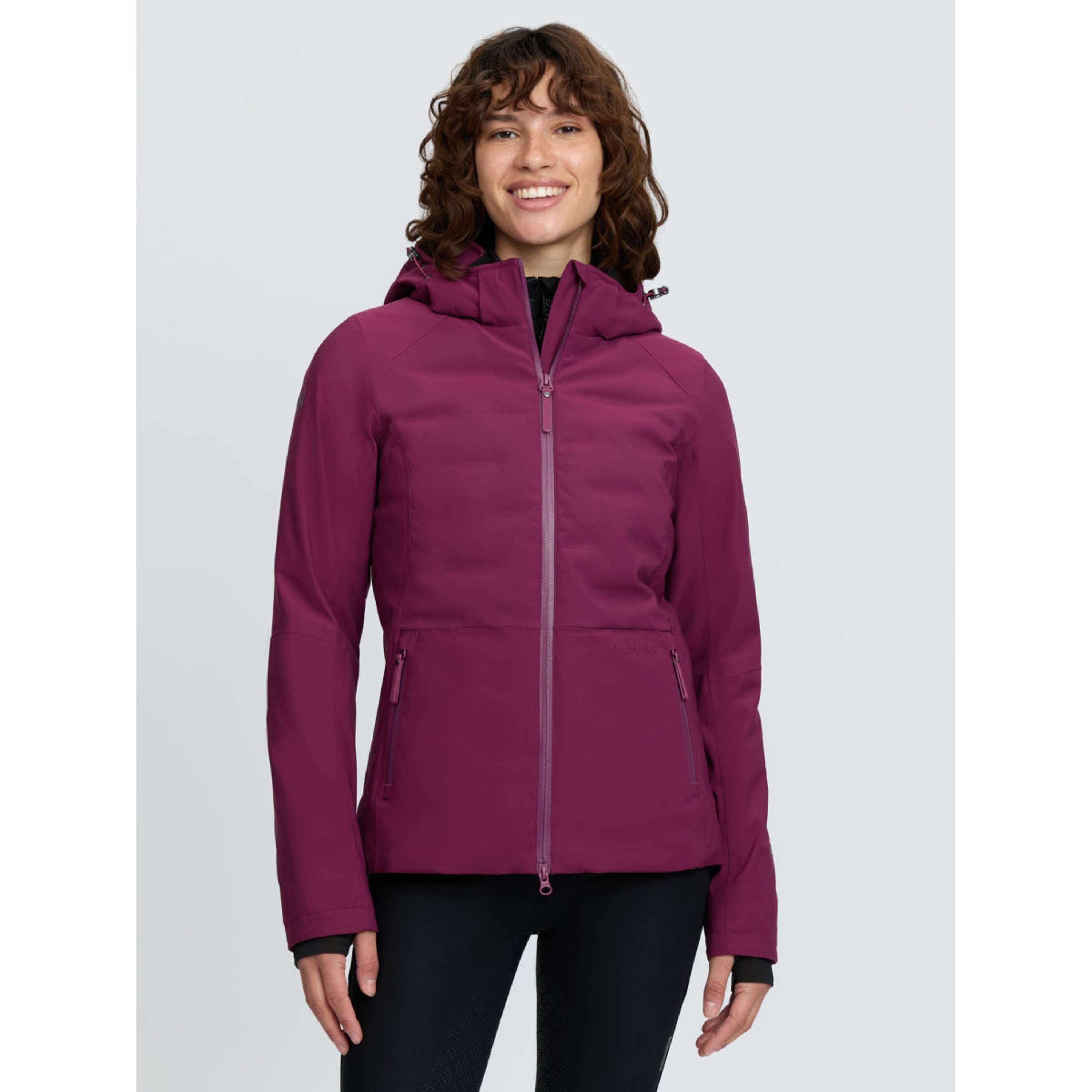LeMieux Blouson Brooke 3-in-1 Waterproof Hybrid Blackberry