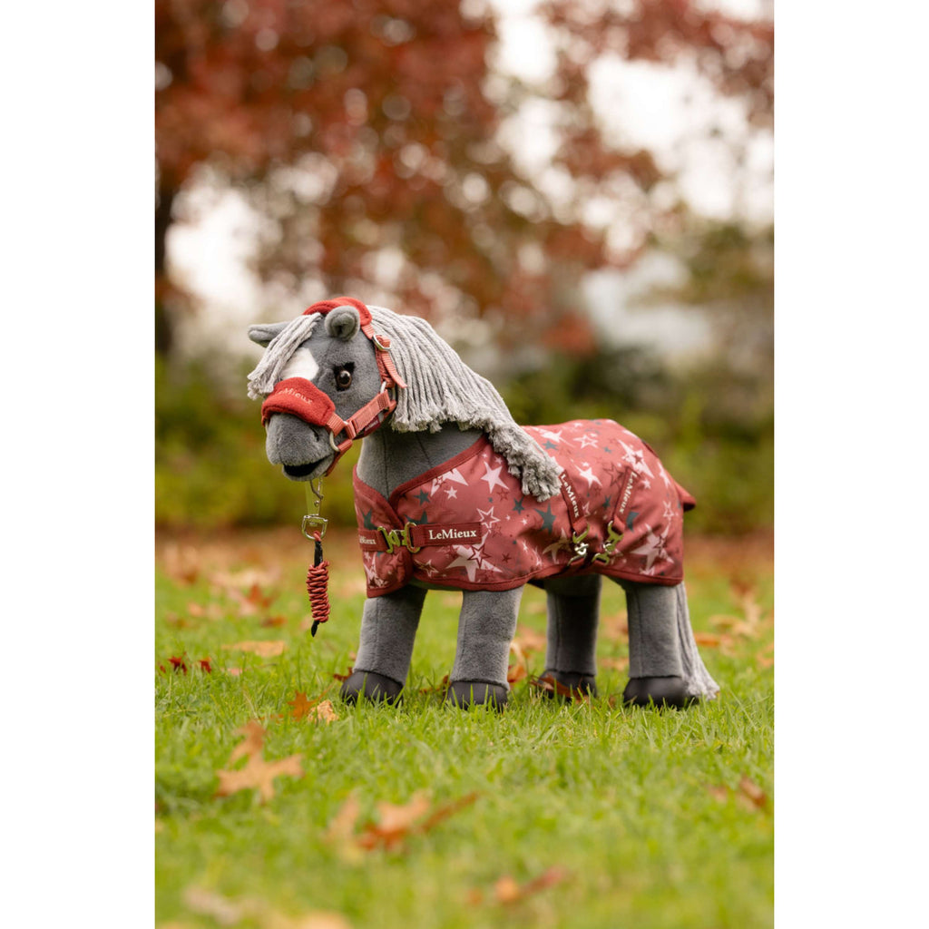 LeMieux Toy Pony Couverture Printed Turnout Spiced Earth