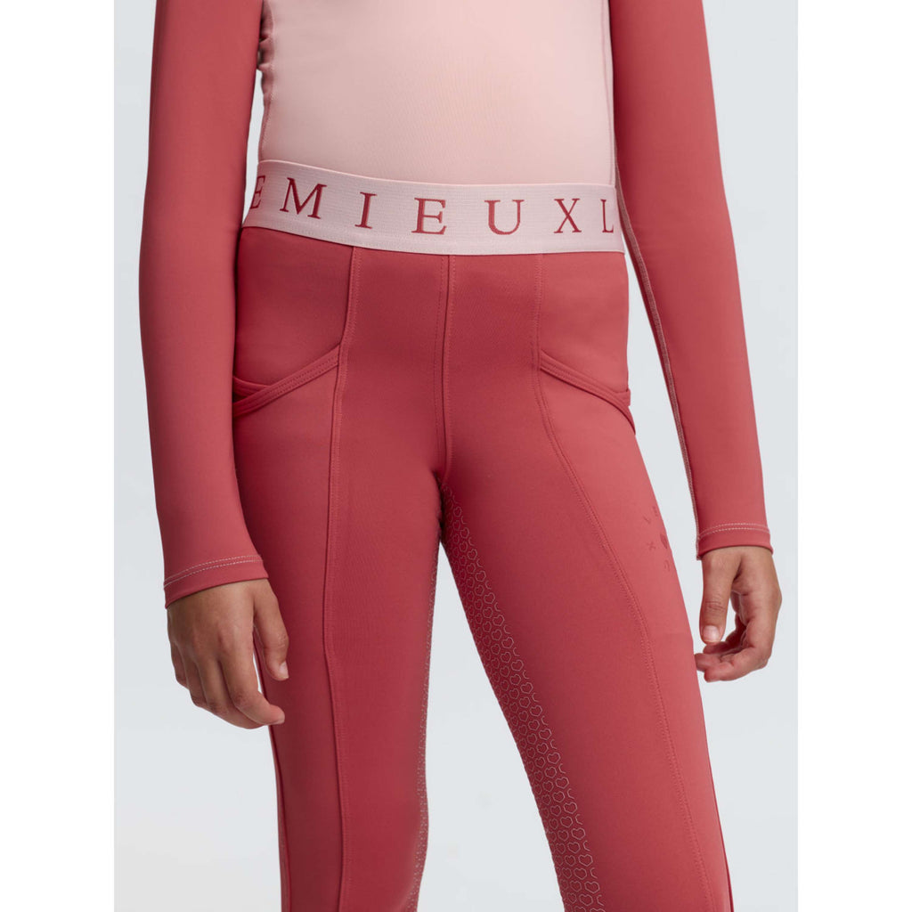 LeMieux Legging d'Équitation Kids Full Grip Spiced Earth