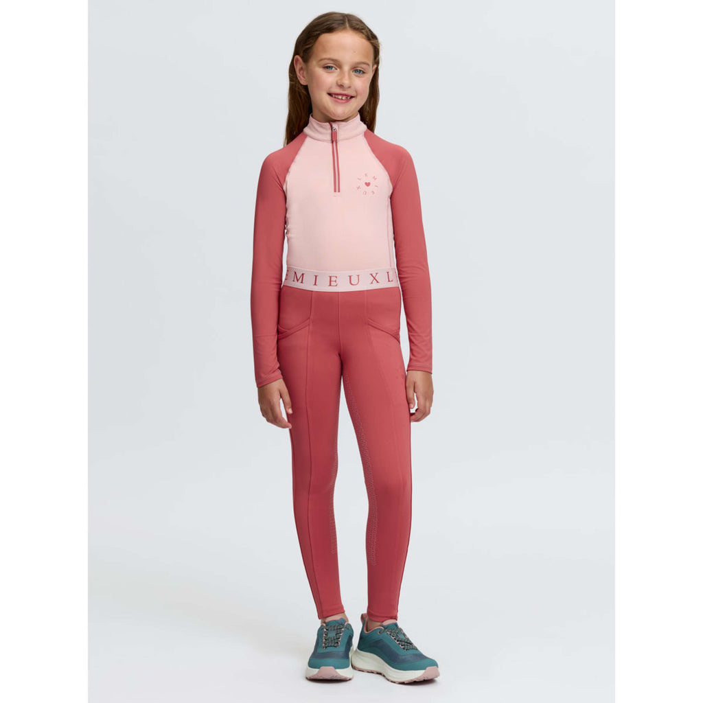 LeMieux Legging d'Équitation Kids Full Grip Spiced Earth