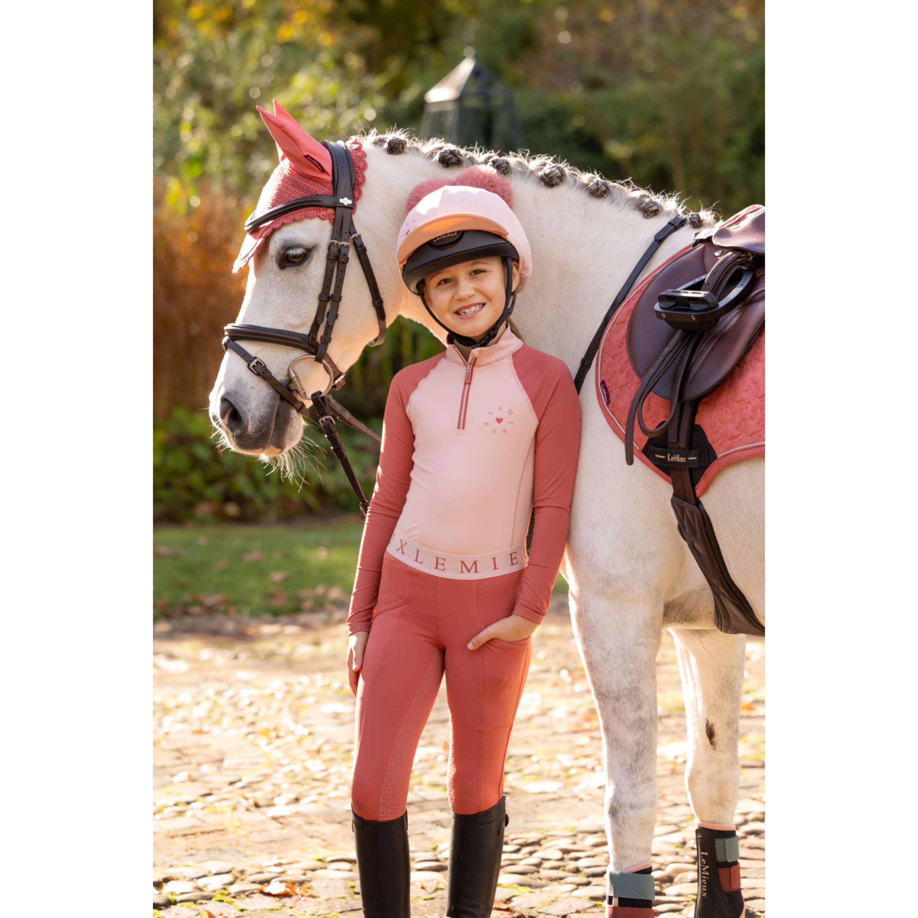 LeMieux Baselayer Kids Petal