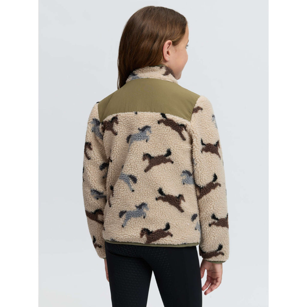 LeMieux Veste Theo Pony Fleece Kids Willow Green