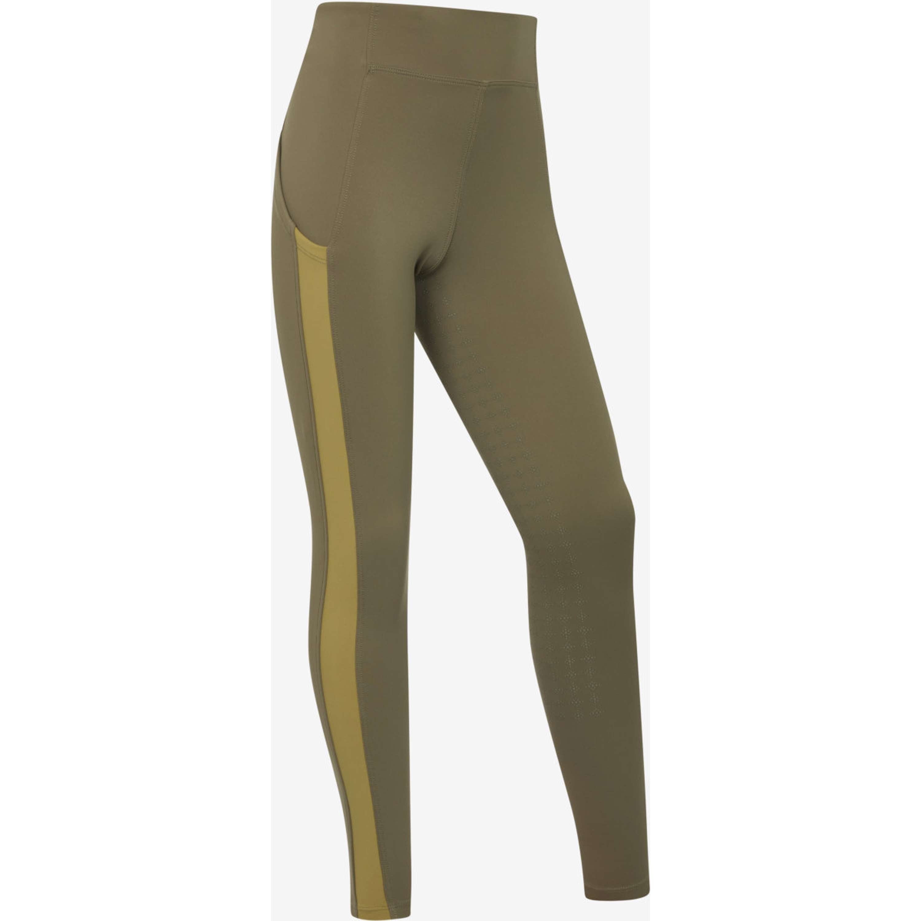 LeMieux Legging d'Équitation Orla Kids Full Grip Willow Green