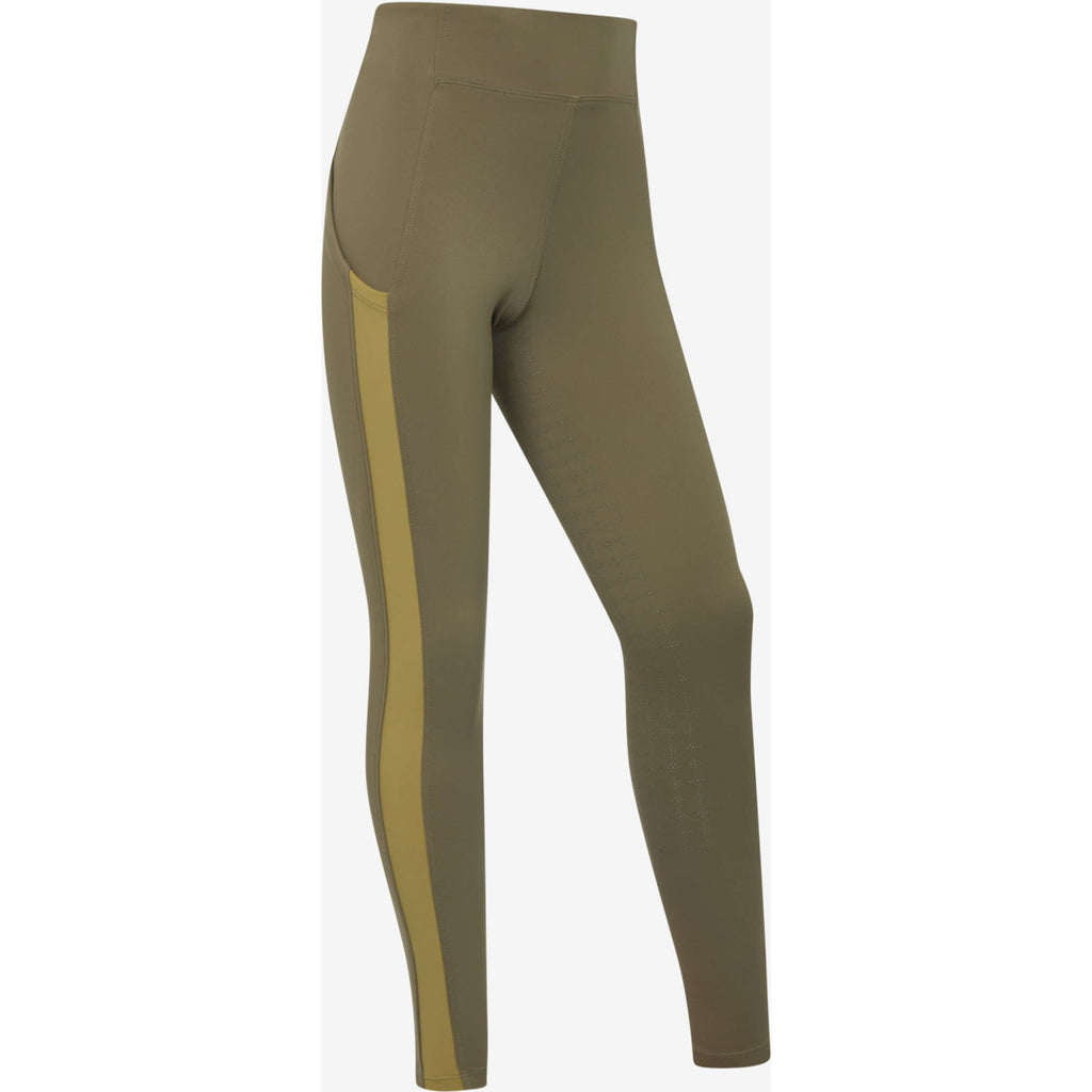 LeMieux Legging d'Équitation Orla Kids Full Grip Willow Green