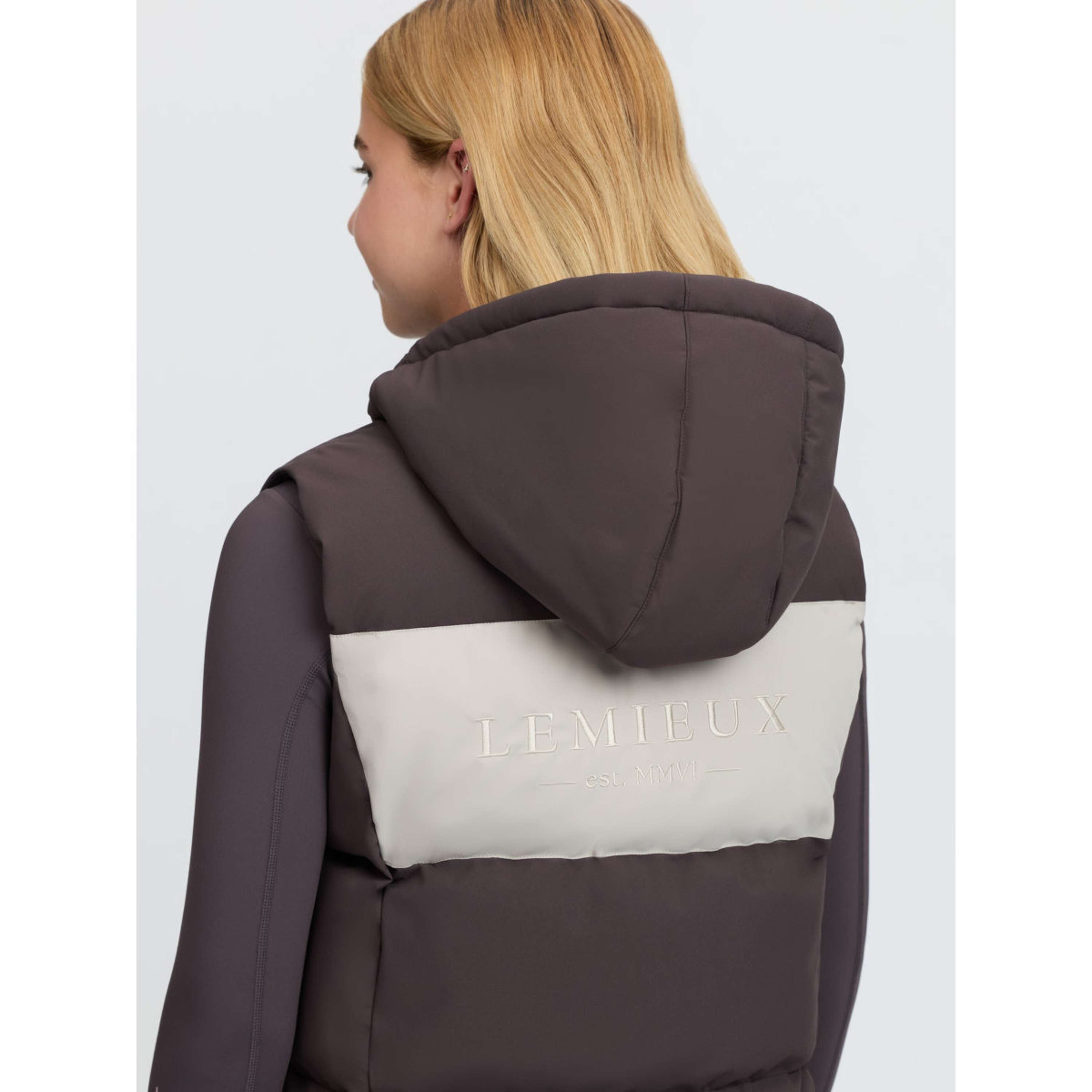 LeMieux Bodychauffant Joey Hooded Kids Cocoa