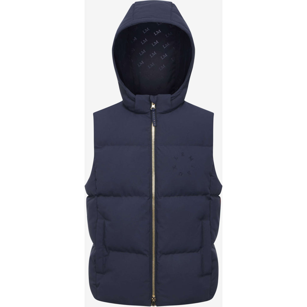 LeMieux Bodychauffant Joey Hooded Kids Marine