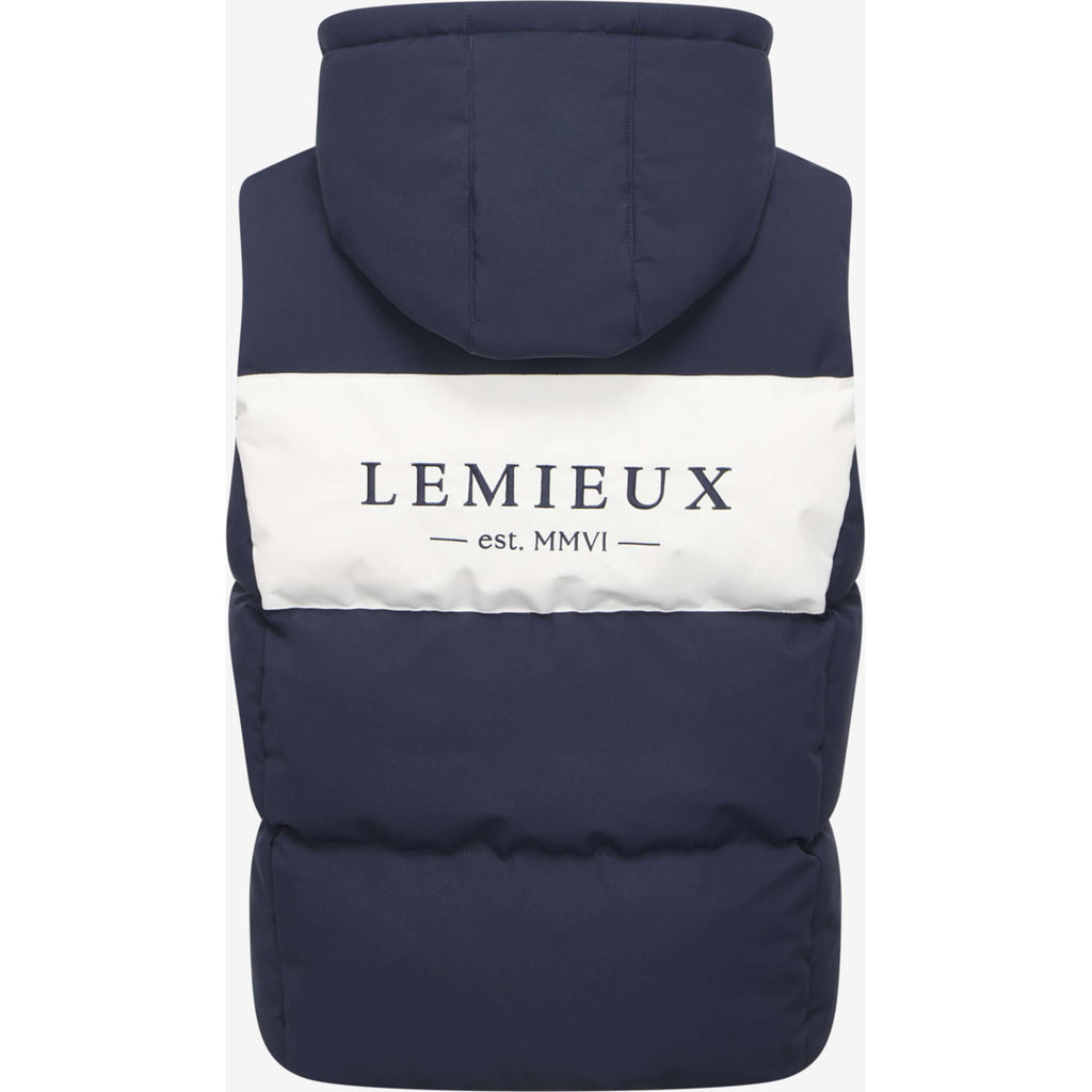 LeMieux Bodychauffant Joey Hooded Kids Marine