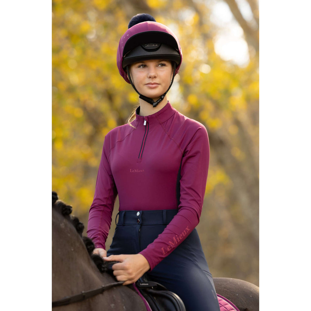 LeMieux Baselayer Classique Kids Blackberry