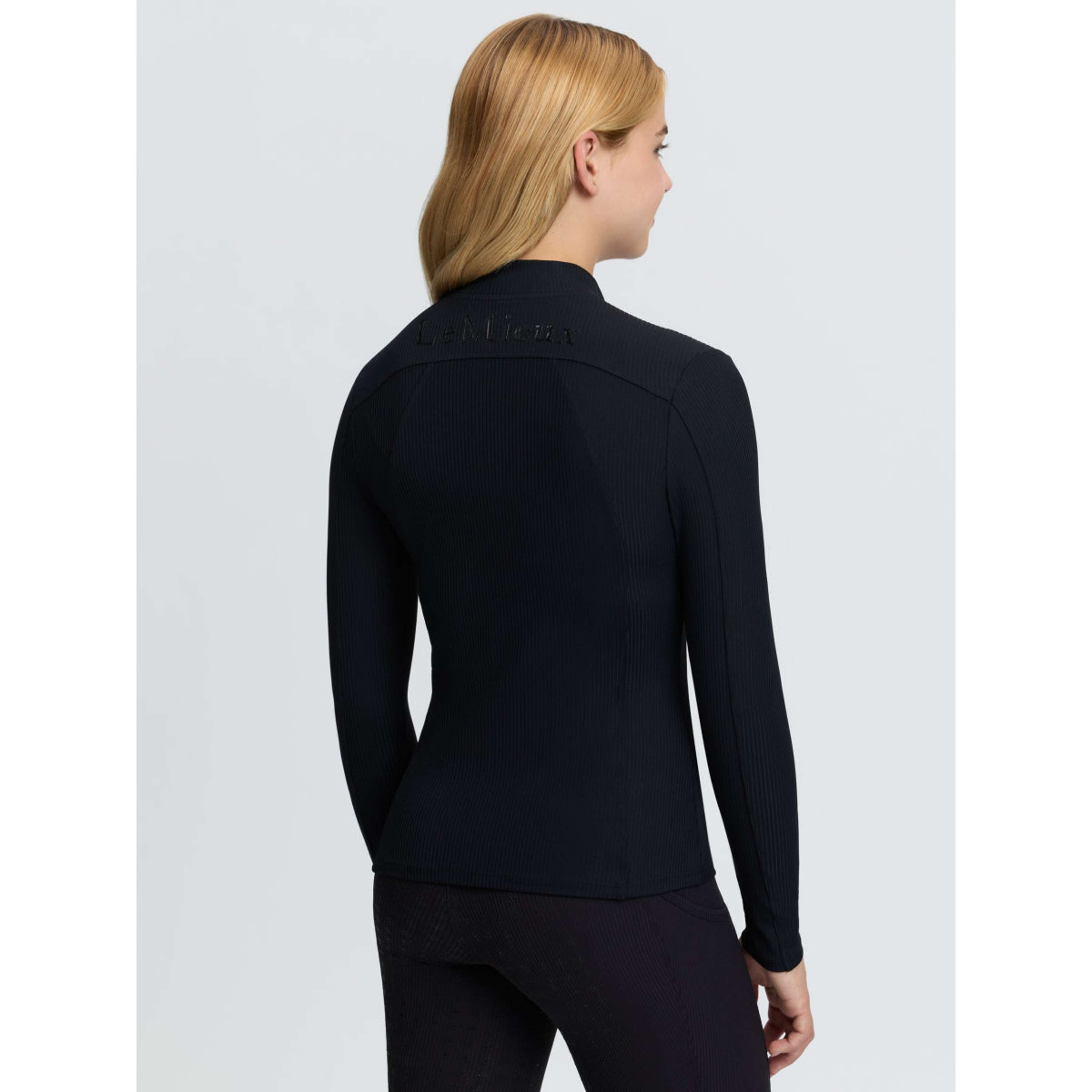 LeMieux Baselayer Raye Ribbed Kids Noir