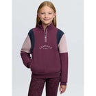 LeMieux Pull Viola Quarter Zip Kids Bramble