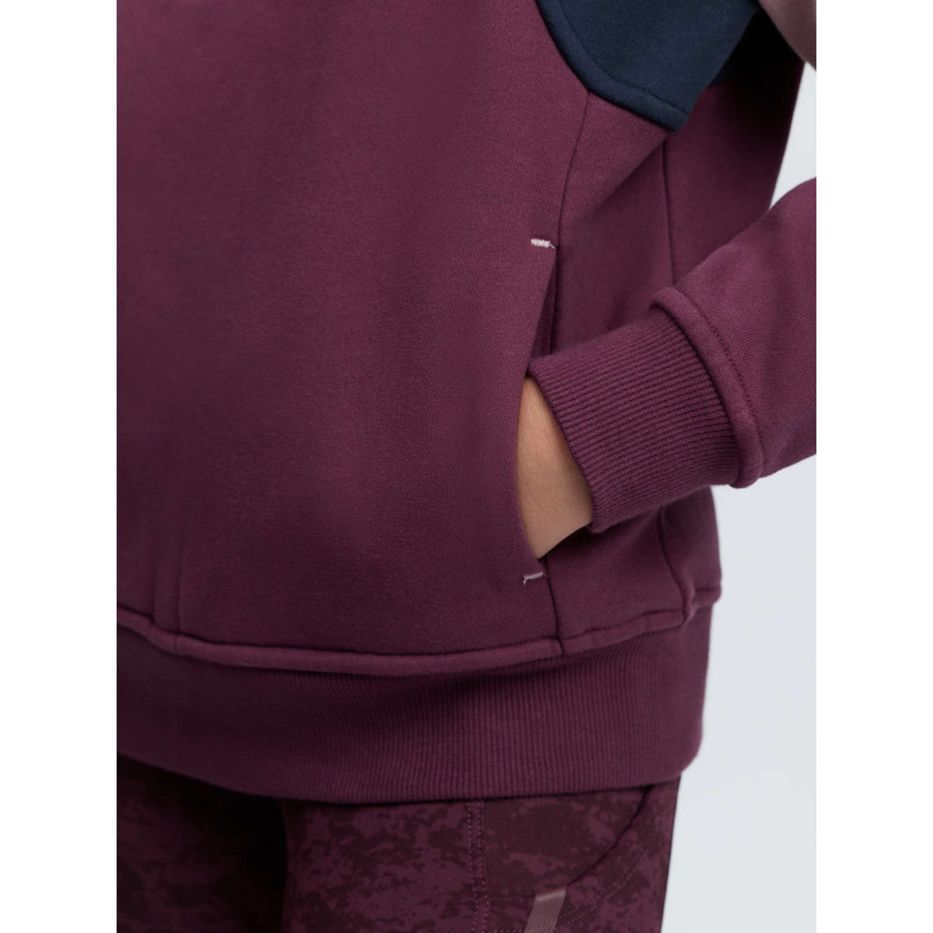 LeMieux Pull Viola Quarter Zip Kids Bramble