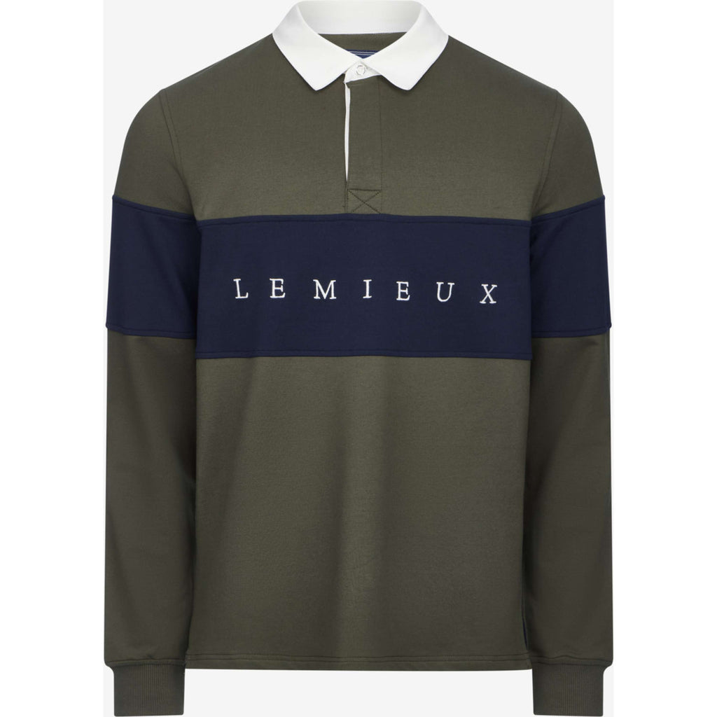 LeMieux Shirt Rugby Hommes Olive