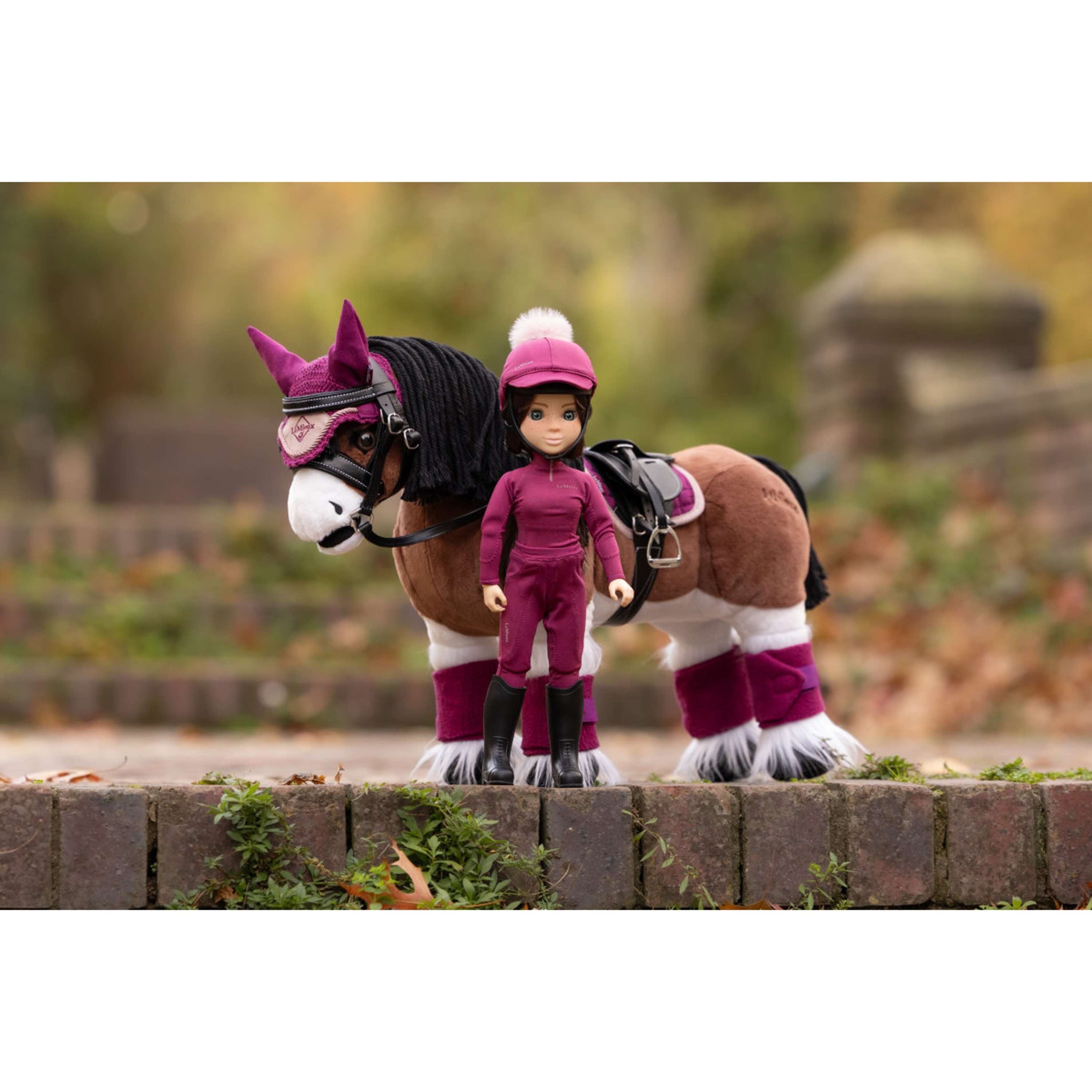 LeMieux Toy Pony Bonnet Anti-Mouches Blackberry