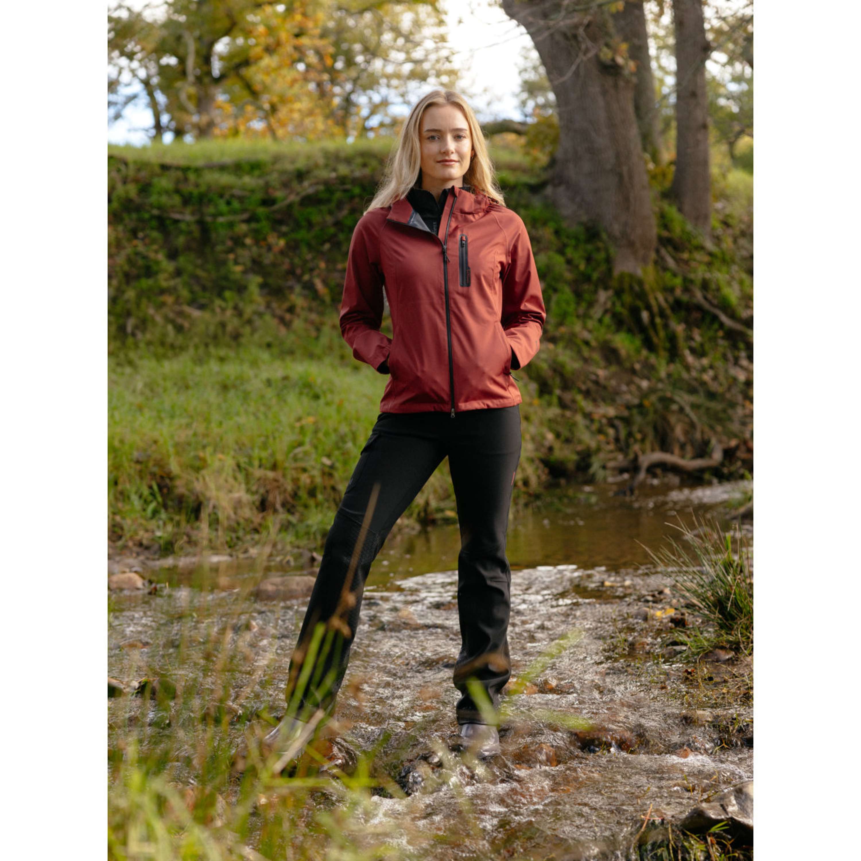 LeMieux Blouson Athena Waterproof Lightweight Russet
