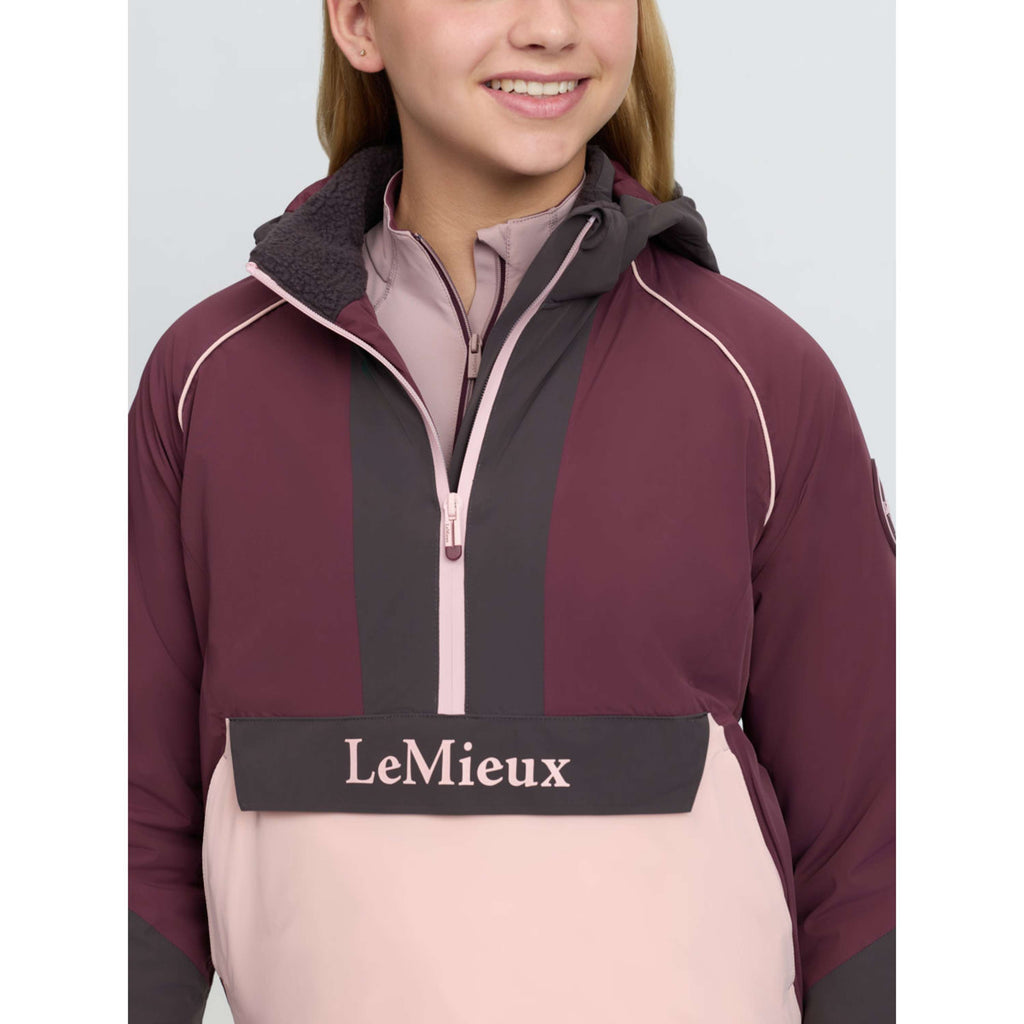 LeMieux Veste Bailey Waterproof Anorak Kids Bramble
