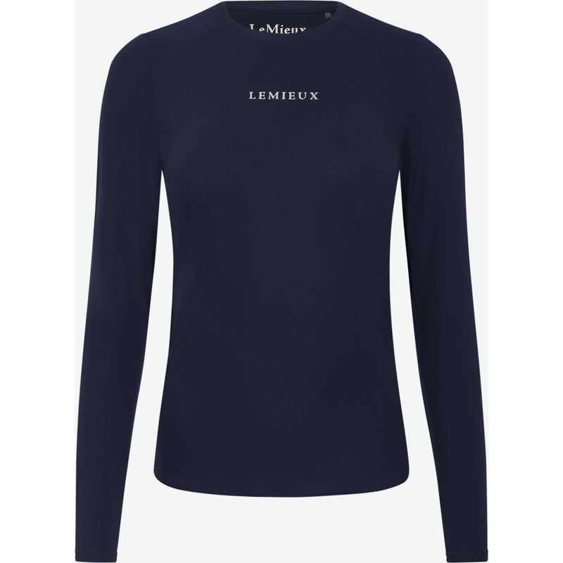 LeMieux Baselayer Sports Tee Longues Manches Marine