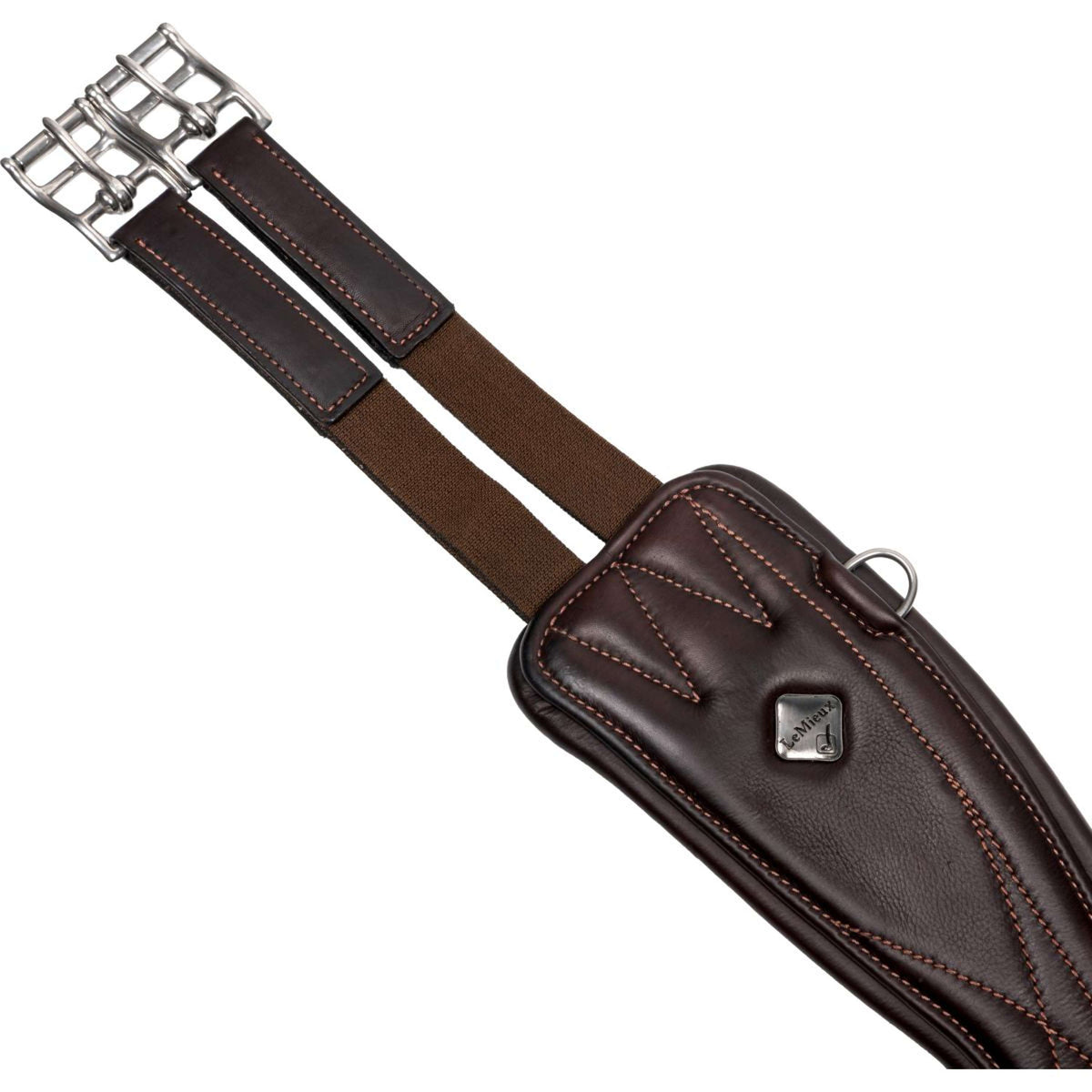 LeMieux Sangle dÓbstacle Gel-Tek Anatomic Marron