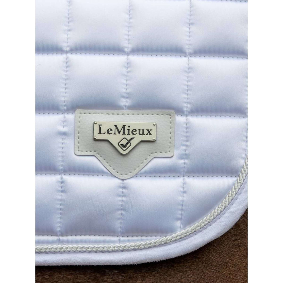 LeMieux Tapis de Selle Loire CC Blanc